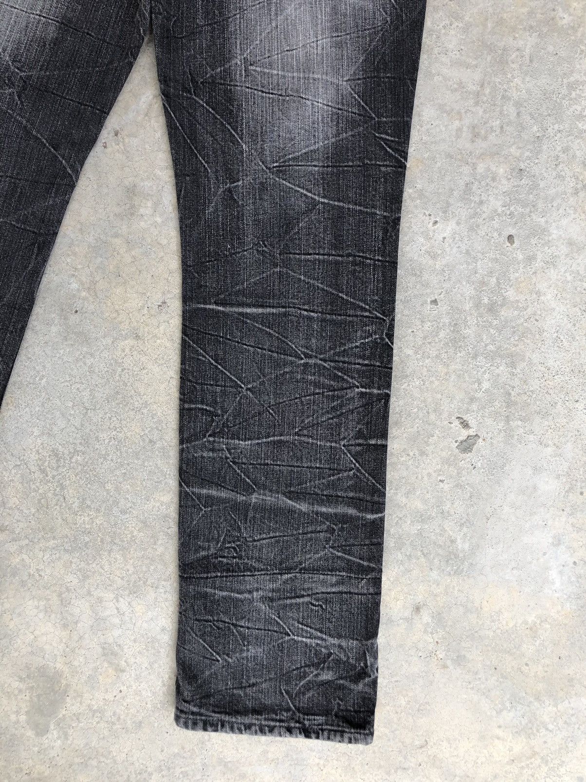 Hysteric Glamour Japanese Double Focus Double Waist Distressed Jeans Size US 33 - 12 Thumbnail