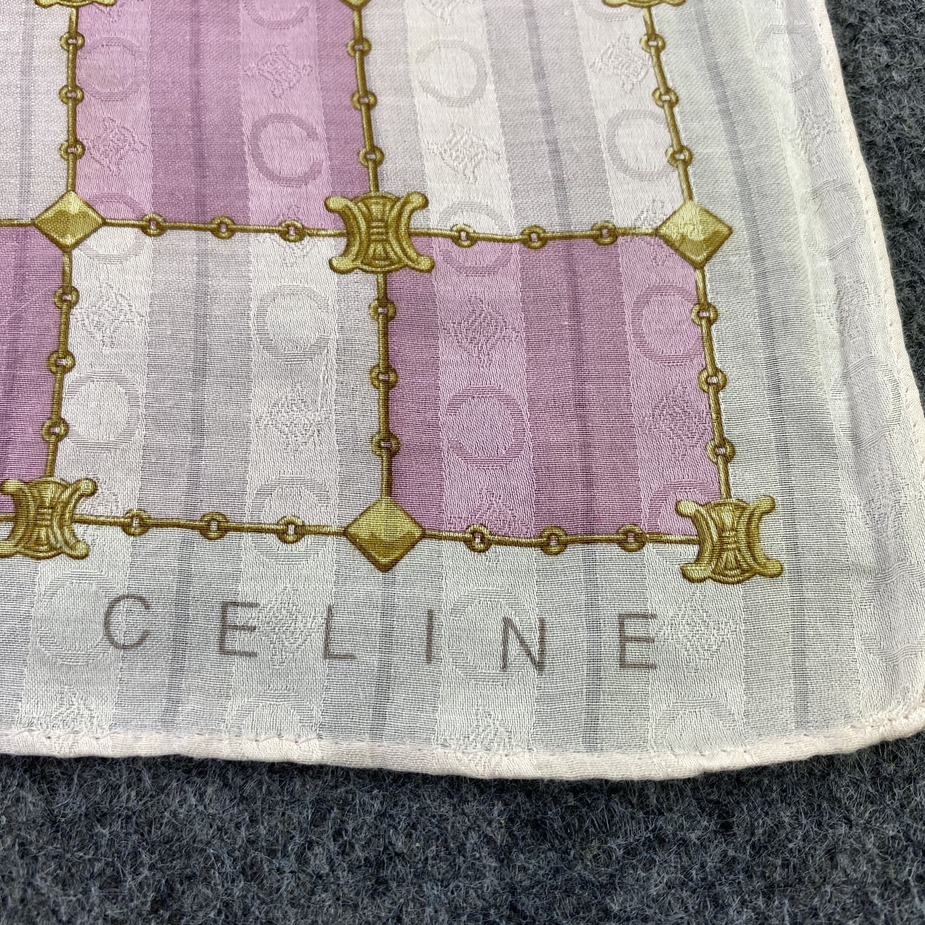 Celine × Vintage Celine Handkerchief / Bandana / NeckerchiefB754 Size ONE SIZE - 5 Thumbnail