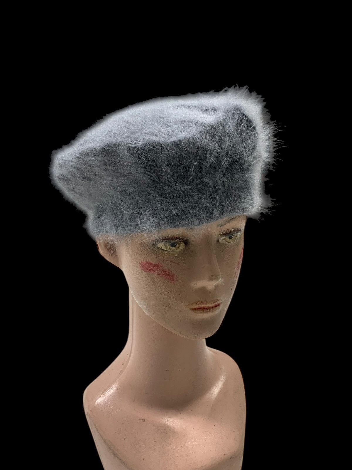 Japanese Brand × Kapital × Vintage Japanese style Fur mohair rare Hats ☠️☠️ Size ONE SIZE - 1 Thumbnail