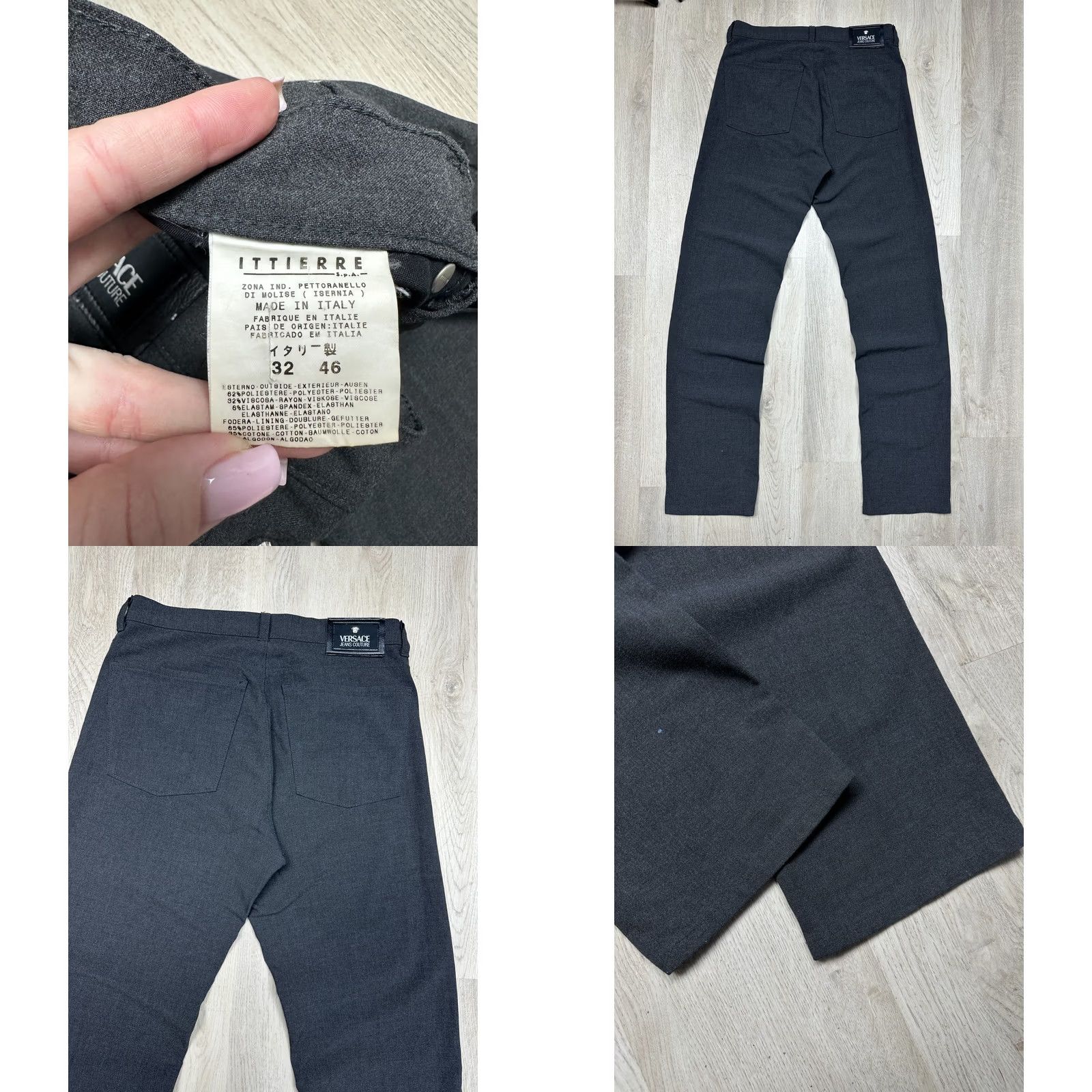 Versace Versace Jeans Couture Mens Classic Pants Size 32 - Fast Shipping & Affordable Price Size US 32 / EU 48 - 8 Thumbnail