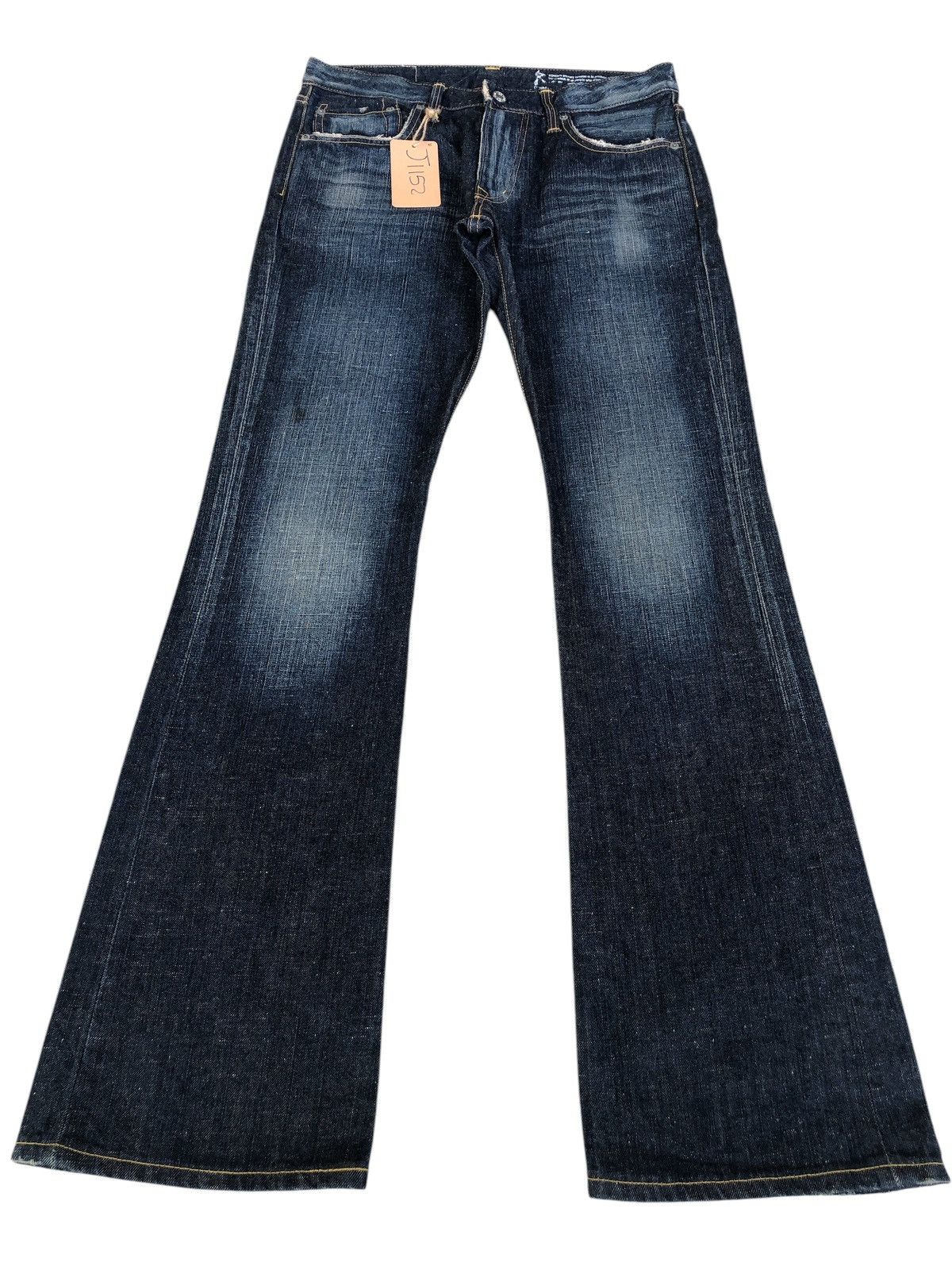 If Six Was Nine Japanese Edwin 511 R Flared Jeans Distressed Jeans Size US 31 - 20 Thumbnail