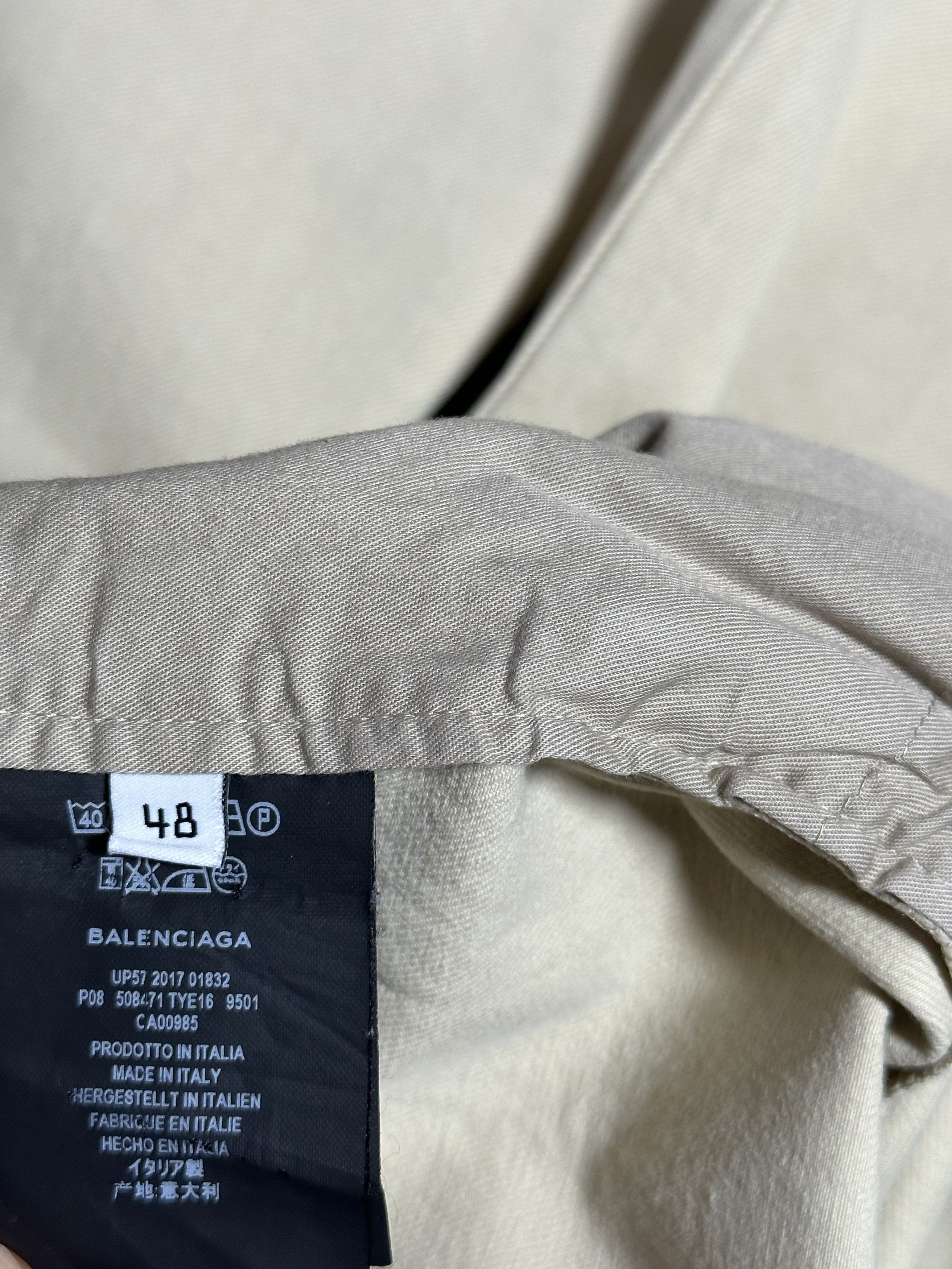 Balenciaga Beige Balenciaga Straight Leg Jeans Size US 32 / EU 48 - 5 Thumbnail