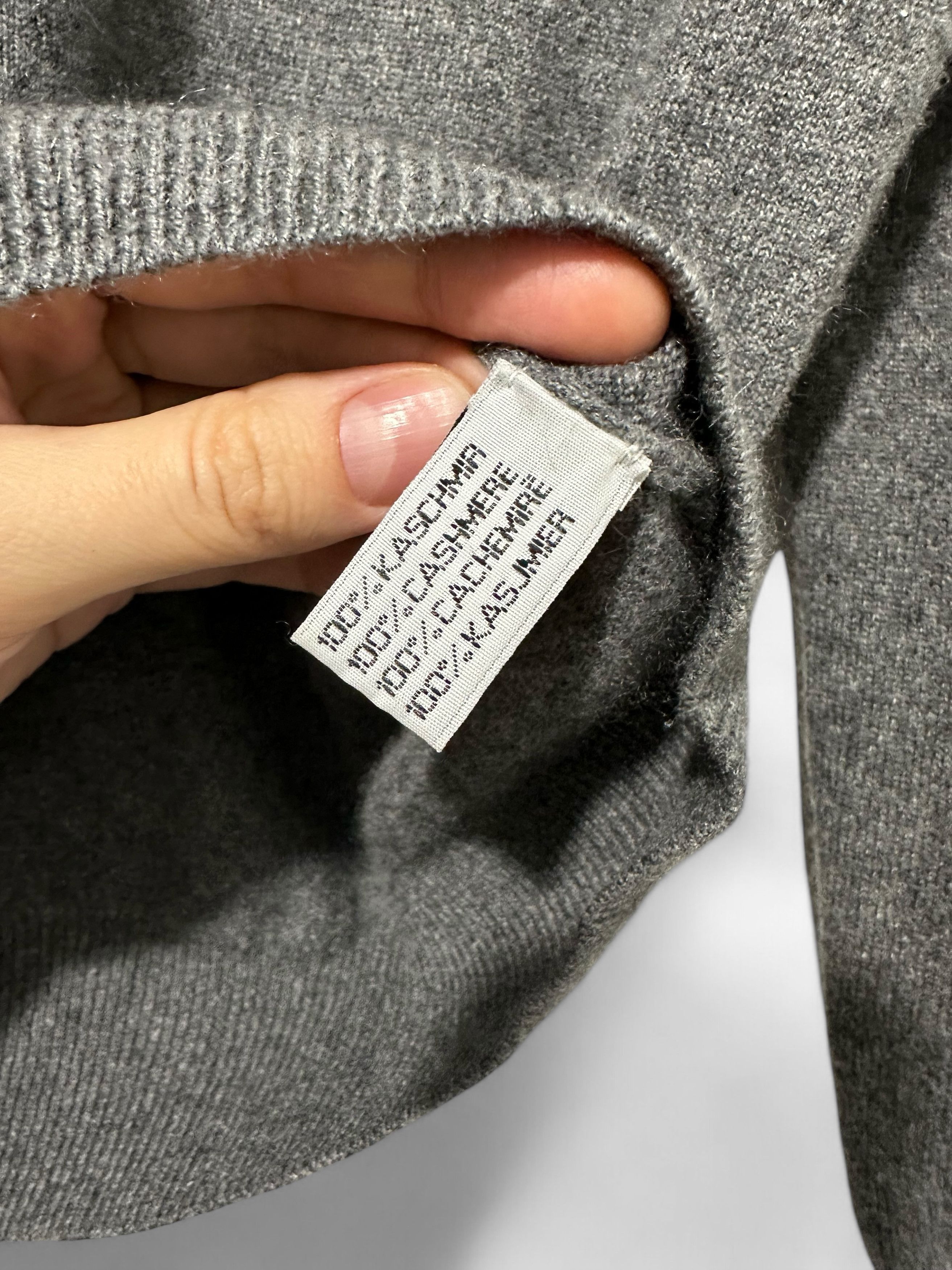 Lardini Lardini Pure Cashmere Roll Neck Turtleneck Sweater (M) Size M / US 6-8 / IT 42-44 - 5 Thumbnail