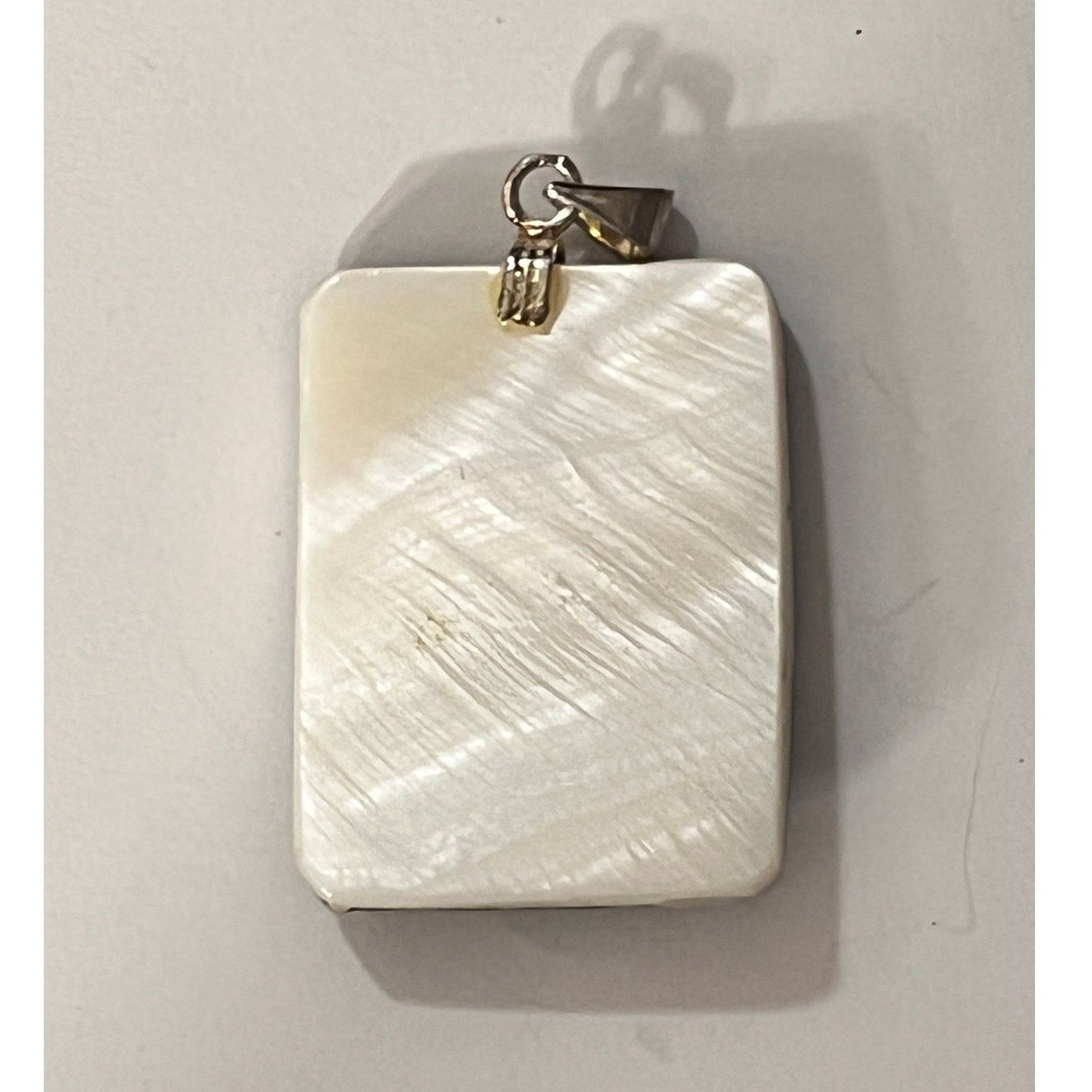 Other Abalone and Silver Rectangle Pendant Size ONE SIZE - 5 Thumbnail