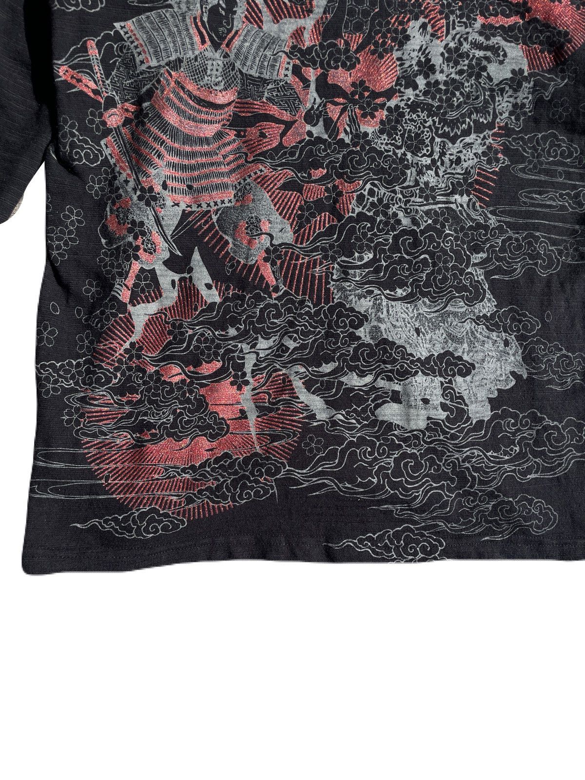 If Six Was Nine 2000s Japanese Yakuza Giltter Tattoo Long Sleeve Tee Archive Size US M / EU 48-50 / 2 - 6 Thumbnail