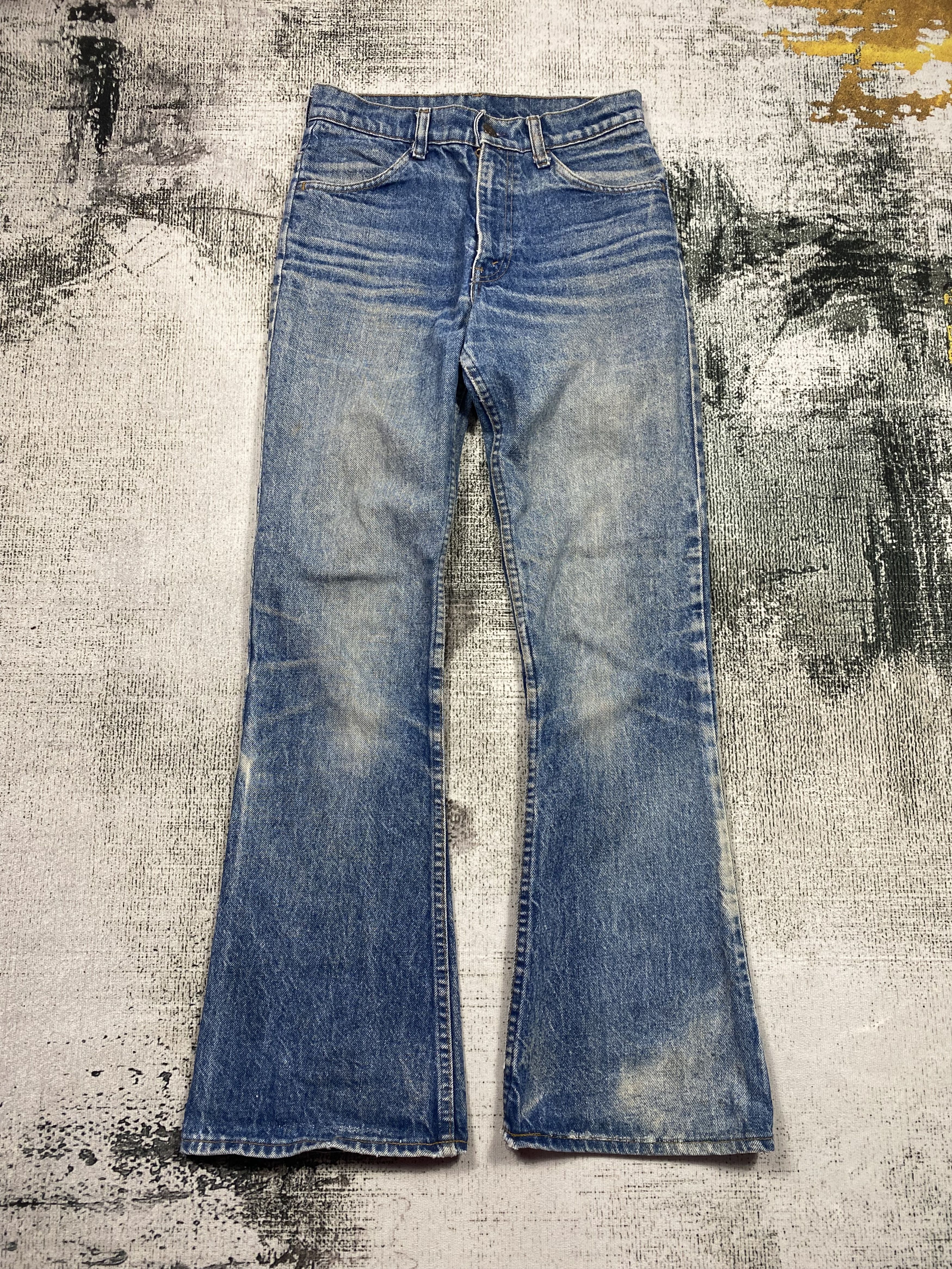 RARE🔥Levis 646 Bell Bottom Flare Orange Tab #12 Talon 42