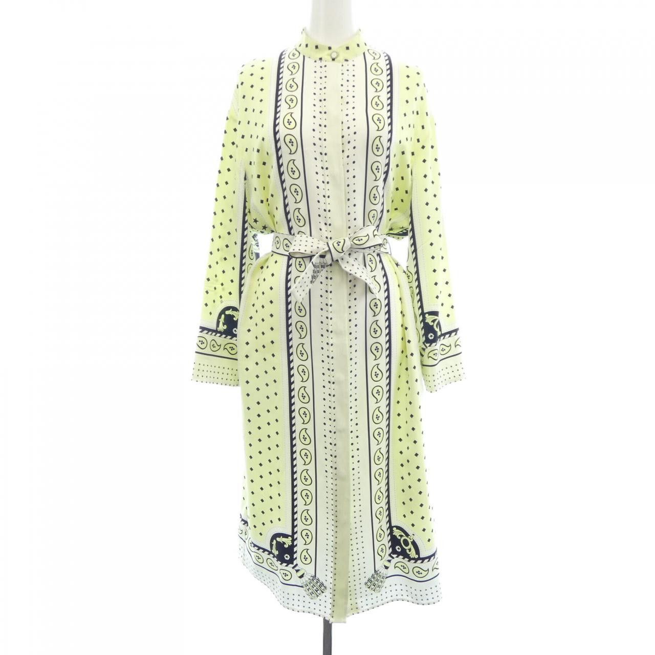 Hermes Hermes Hermès HARNAIS DE COUR 2H0522DU Twillene Dress Textile Dresses DUTY FREE for USA Size ONE SIZE - 1 Thumbnail