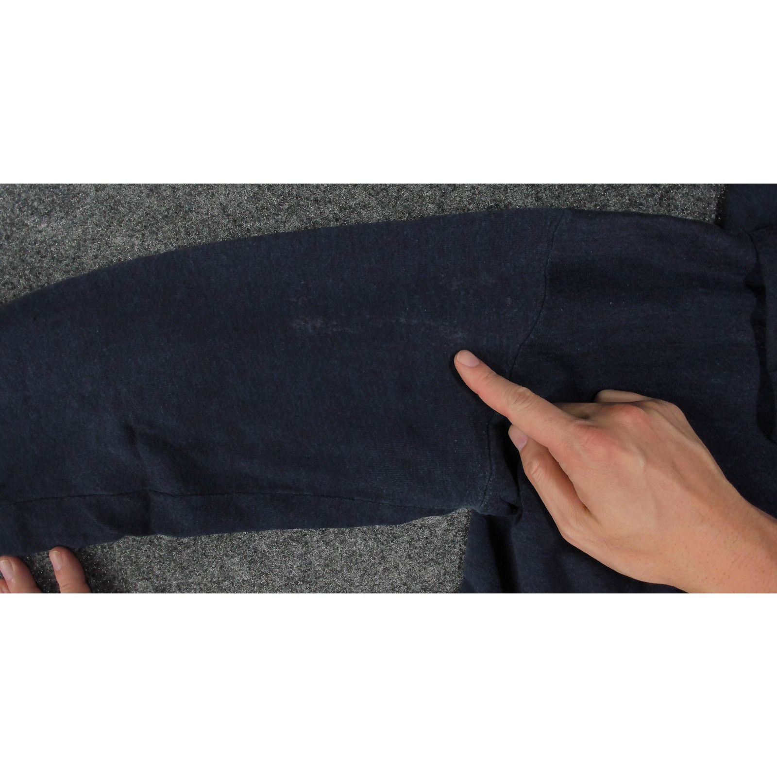 Sears Sears VTG 1970s Boxy Cropped Hands Off 1/4 Zip Sweatshirt Size US M / EU 48-50 / 2 - 8 Thumbnail