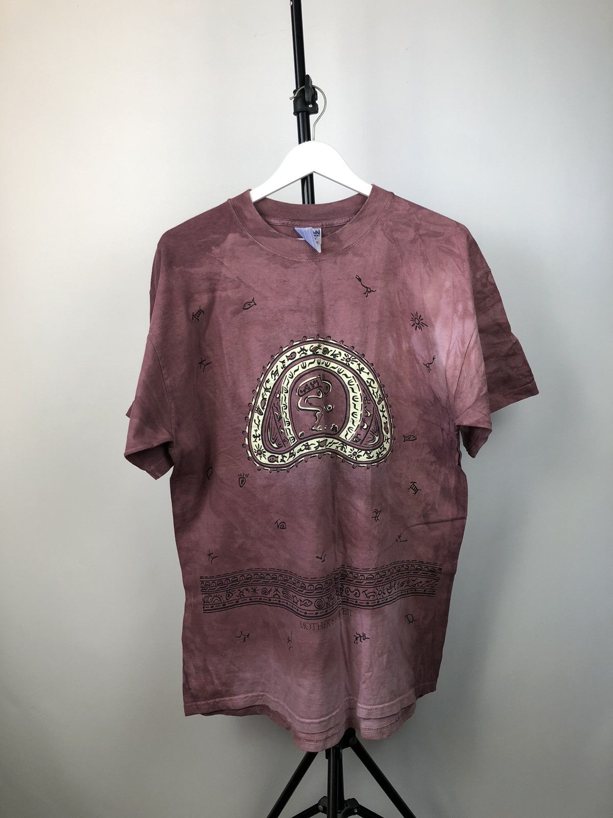 Vintage Vintage 90s Australia Art T Shirt Single Stitch Size US XL / EU 56 / 4 - 1 Thumbnail