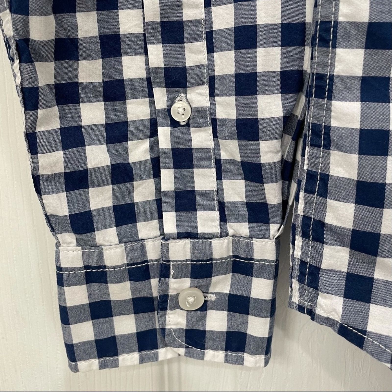 American Eagle Outfitters American Eagle Outfitters Plaid Poplin Button Down Shirt XS Size US XS / EU 42 / 0 - 4 Thumbnail