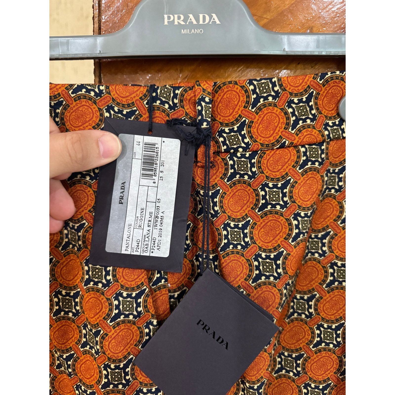 Prada Prada 2020 Straight Leg Pants sz. 44 IT (8 US) Size 30" / US 8 / IT 44 - 7 Thumbnail