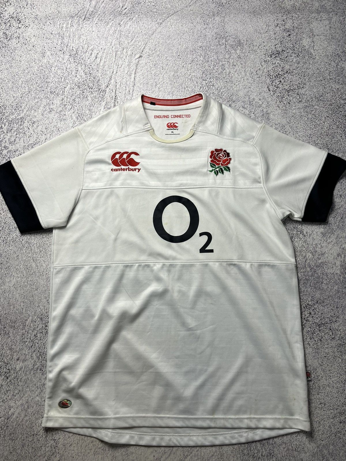 Canterbury of New Zealand Mens Vintage Canterbury England rugby polos T-shirt rare Size US XL / EU 56 / 4 - 10 Thumbnail