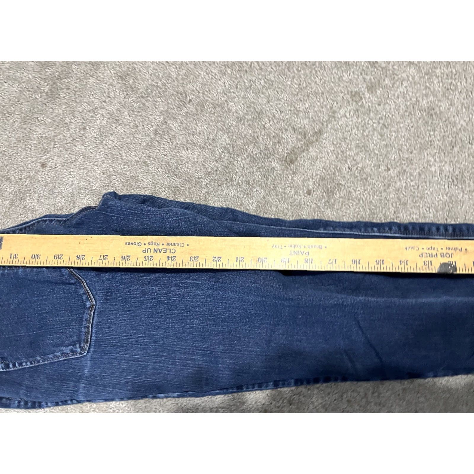 White House Black Market White House Black Market Jeans Womens XS Blue Low Rise Skinny Denim Distres Size 26" / US 2 / IT 38 - 6 Thumbnail