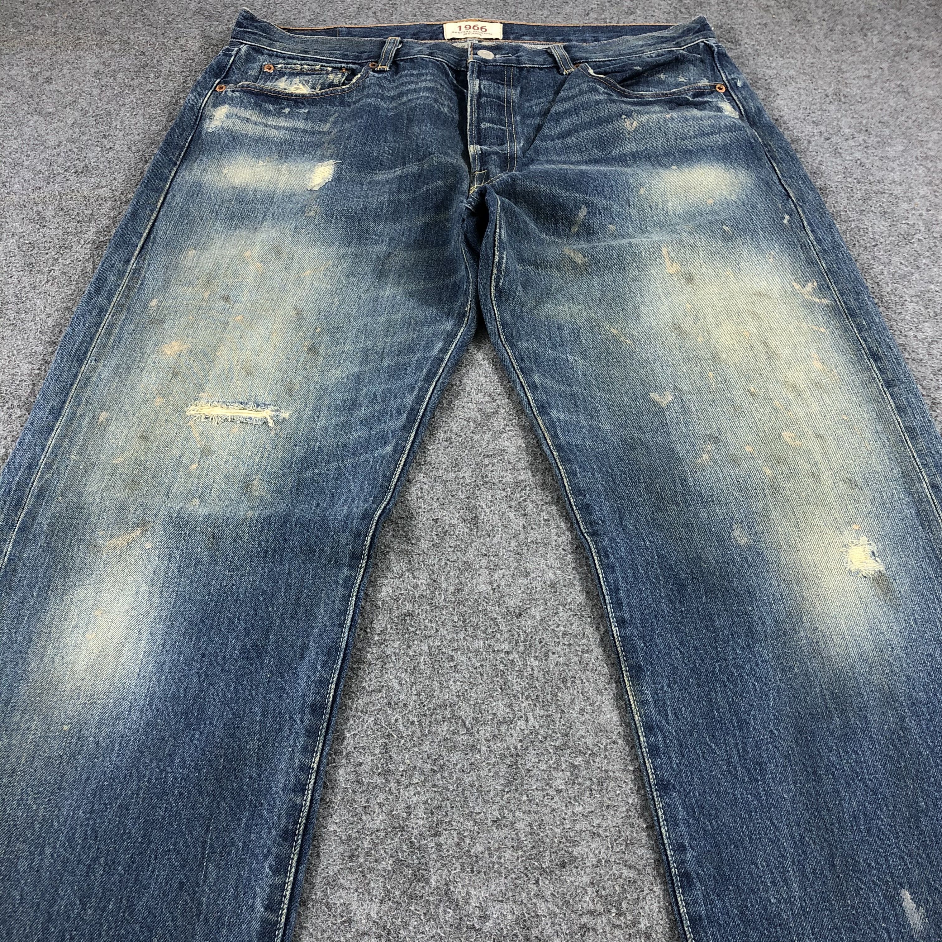 Levi's × Vintage Vintage 1966 Special Edition Levis 501 Jeans-JM1021 Size US 37 - 3 Thumbnail