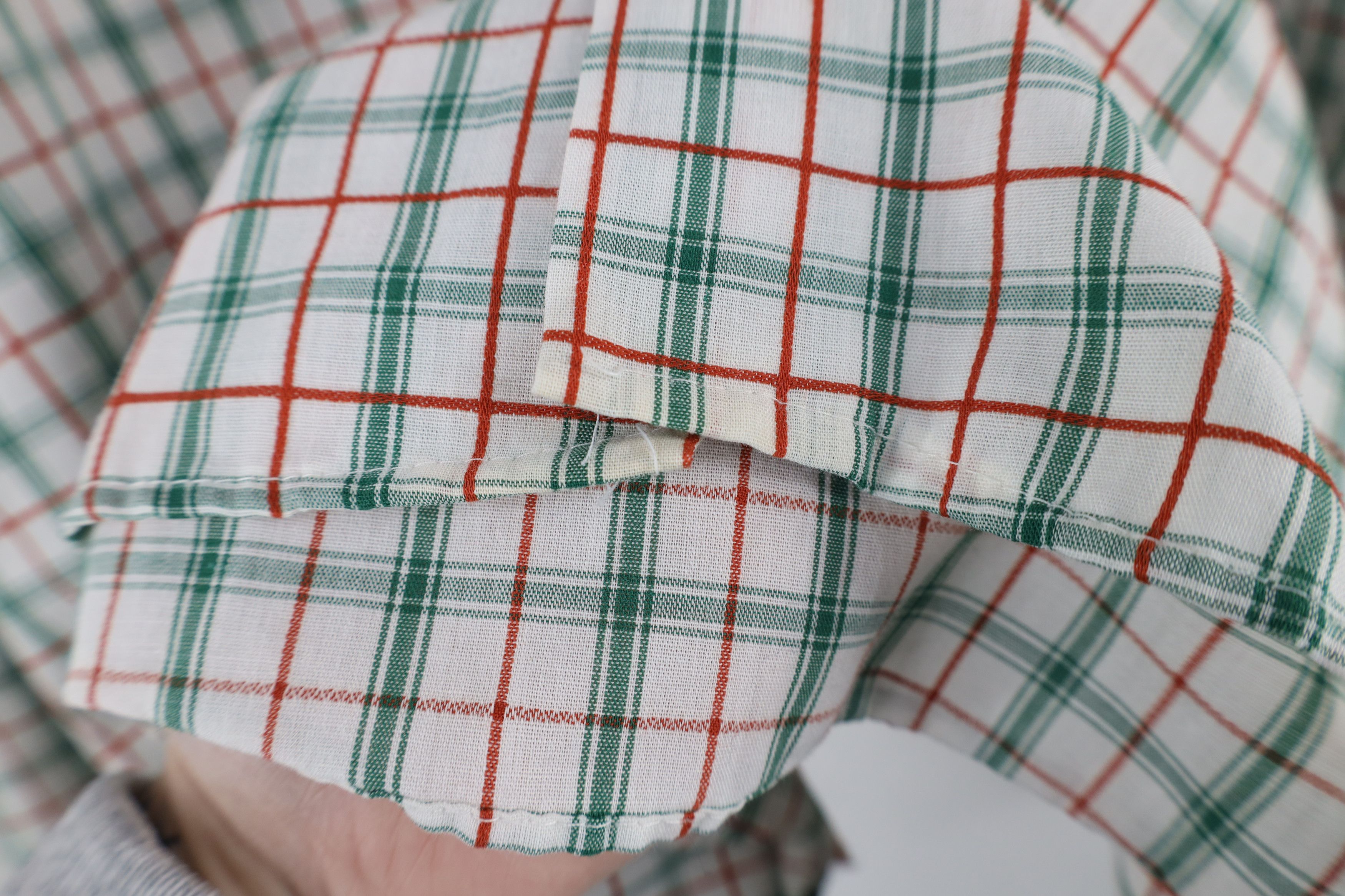 Vintage Vintage 60s 70s Streetwear Collared Button Shirt Plaid USA Size US L / EU 52-54 / 3 - 9 Thumbnail
