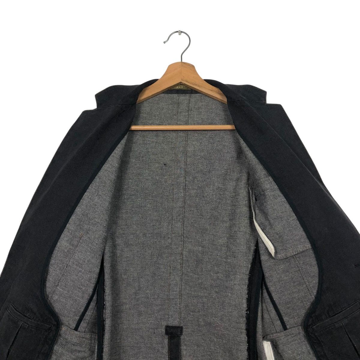 Yohji Yamamoto 🔥VINTAGE DENIM CHORE WORKER JACKET AAR YOHJI YAMAMOTO Size US M / EU 48-50 / 2 - 16 Thumbnail