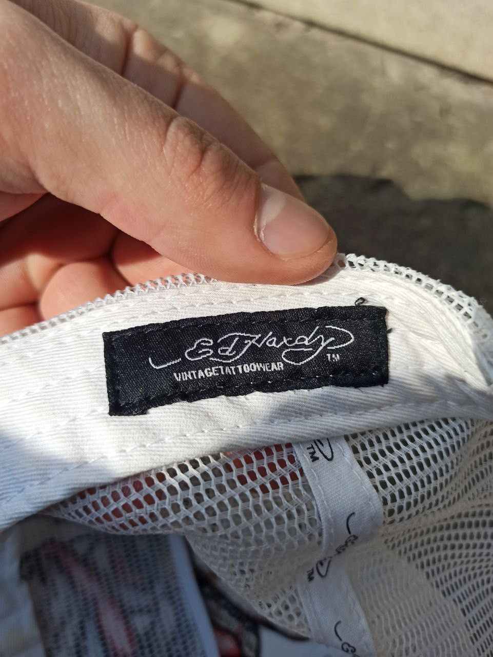Ed Hardy Edhardy white bulldog cap Size ONE SIZE - 4 Thumbnail
