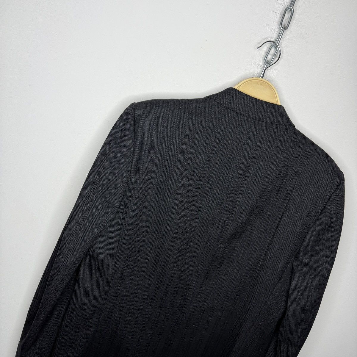 Yves Saint Laurent Vintage Yves Saint Laurent Double Breasted Wool Blazer Size 48R - 8 Thumbnail