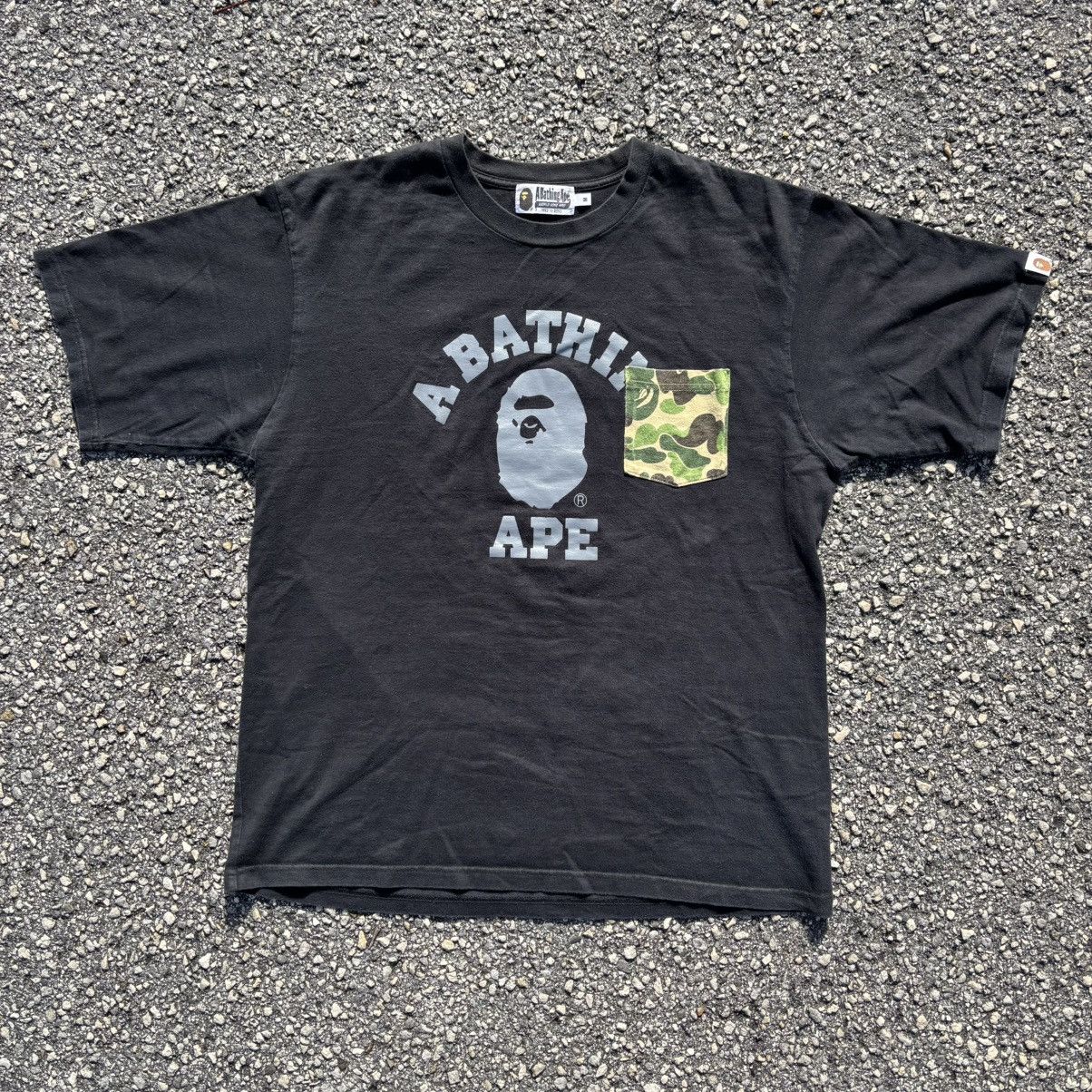 Bape Bape ABC Camo College Pocket Relaxed Tee Size US M / EU 48-50 / 2 - 1 Thumbnail