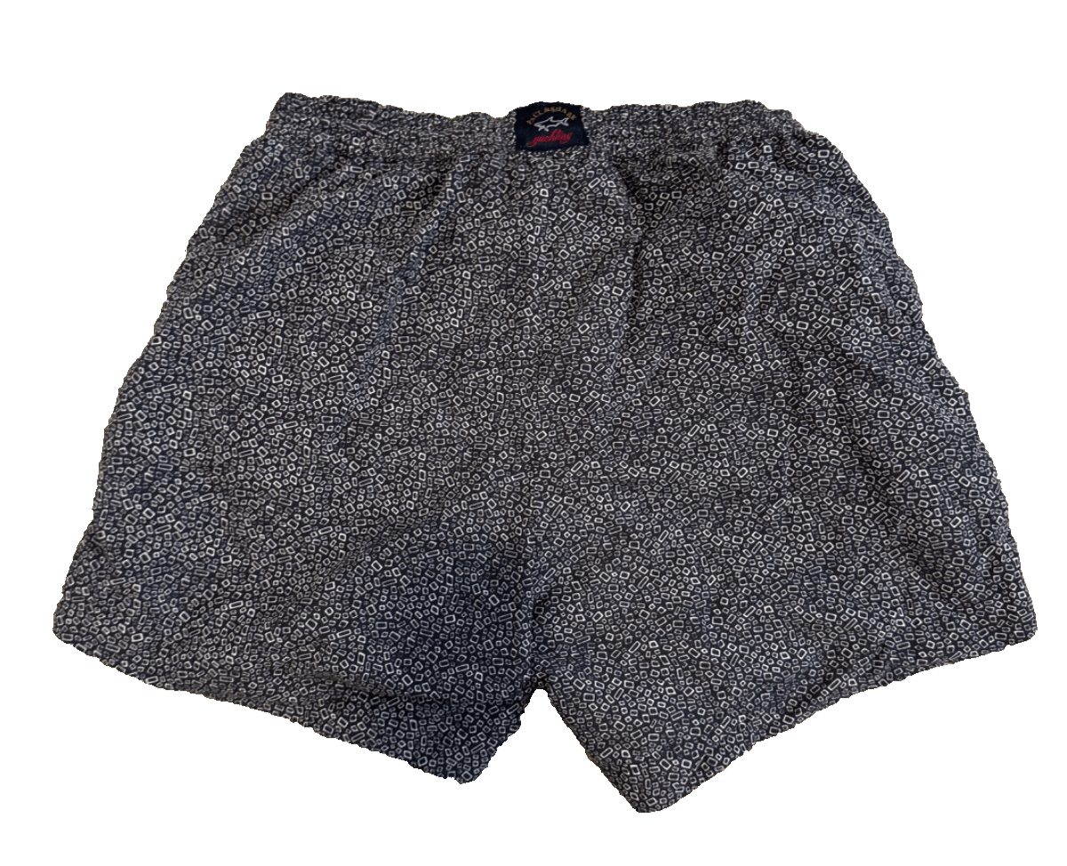Paul & Shark Paul & Shark Yachting Medium Men's Swim Shorts Trunks Black Size US 32 / EU 48 - 2 Thumbnail