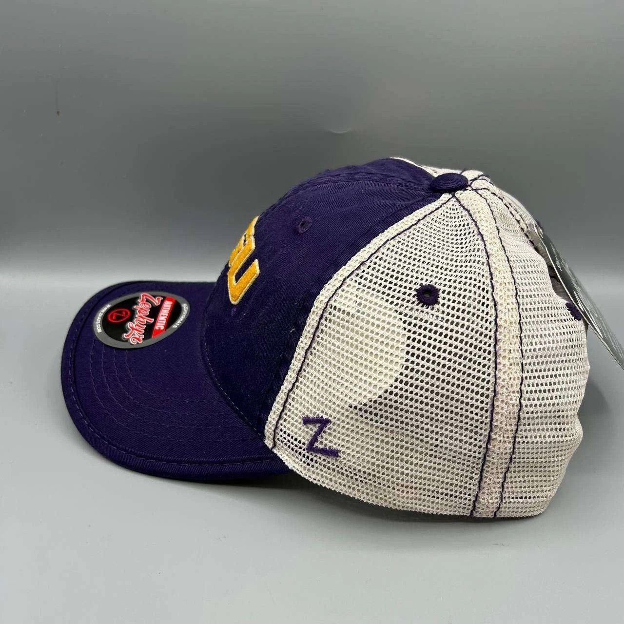 Zephyr Vintage LSU Tigers Trucker Hat Men NCAA Snap Back Cap New Size ONE SIZE - 7 Thumbnail