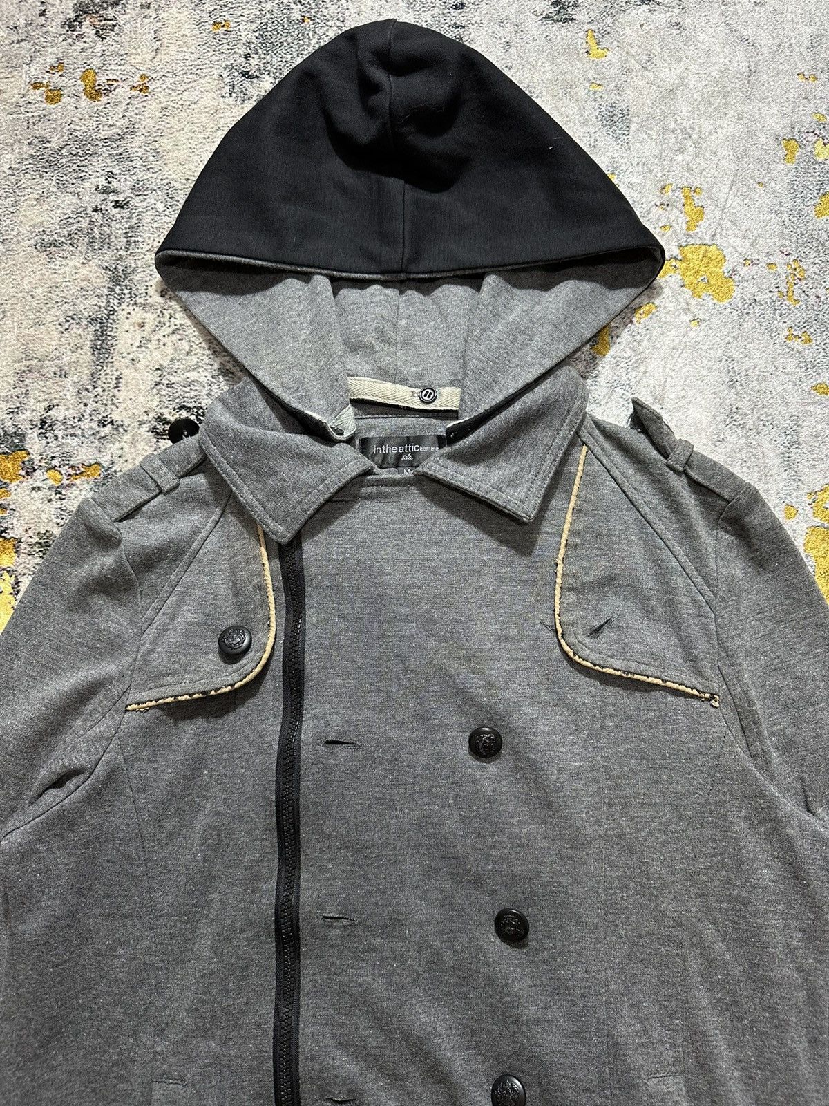 In The Attic ASSYMETRICAL IN THE ATTIC ZIP JACKET HOODIE IFSIX LGB STYLE Size US M / EU 48-50 / 2 - 2 Thumbnail