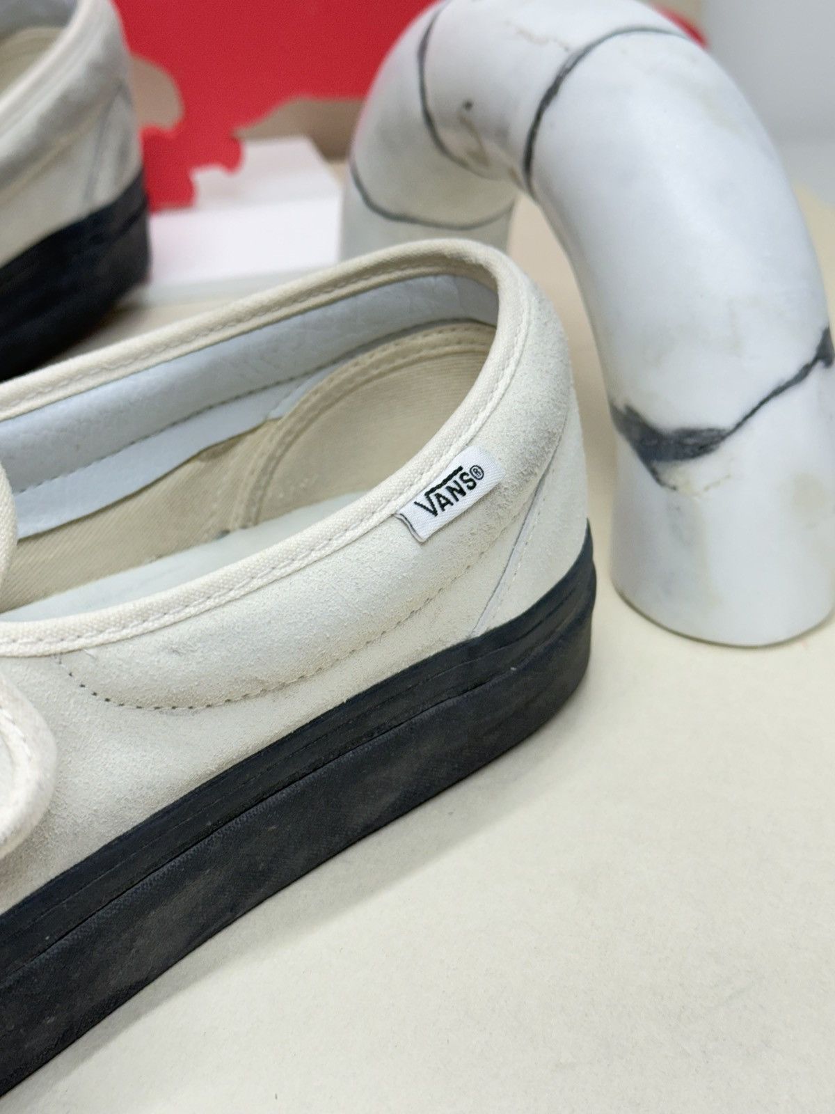 Vans Vans Slip-On Style 47 Men sz 12 (resemblance of FOG) beige Size US 12 / EU 45 - 11 Thumbnail