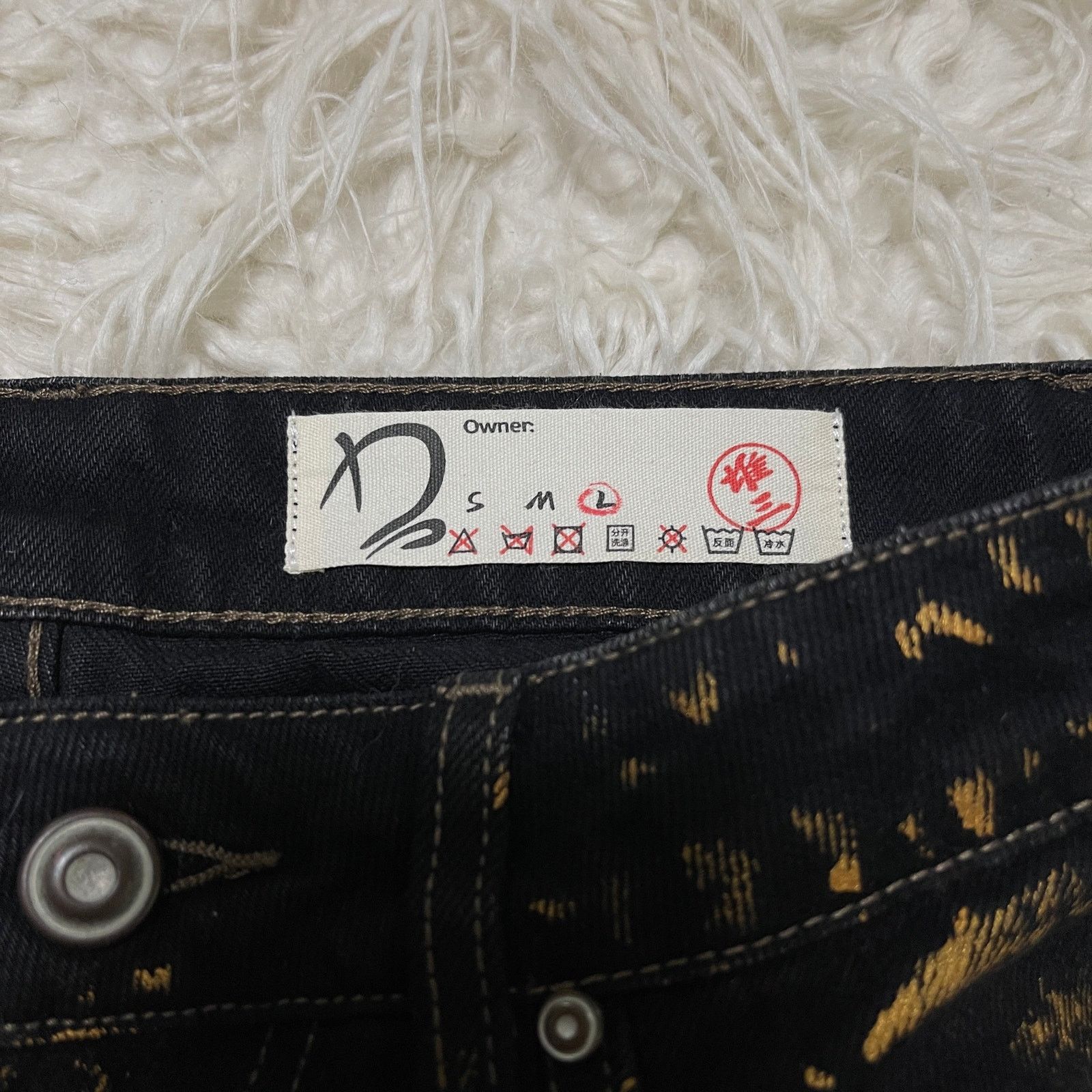 Hysteric Glamour Vintage Japanese Brand Faded Low-rise Bootcut Denim Jeans Size 30" / US 8 / IT 44 - 22 Thumbnail