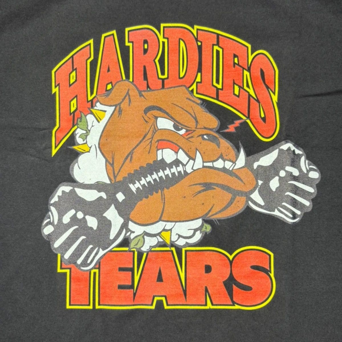 DENIM TEARS Denim Tears Black Hardies Tears Bulldog T-Shirt Size US S / EU 44-46 / 1 - 2 Thumbnail