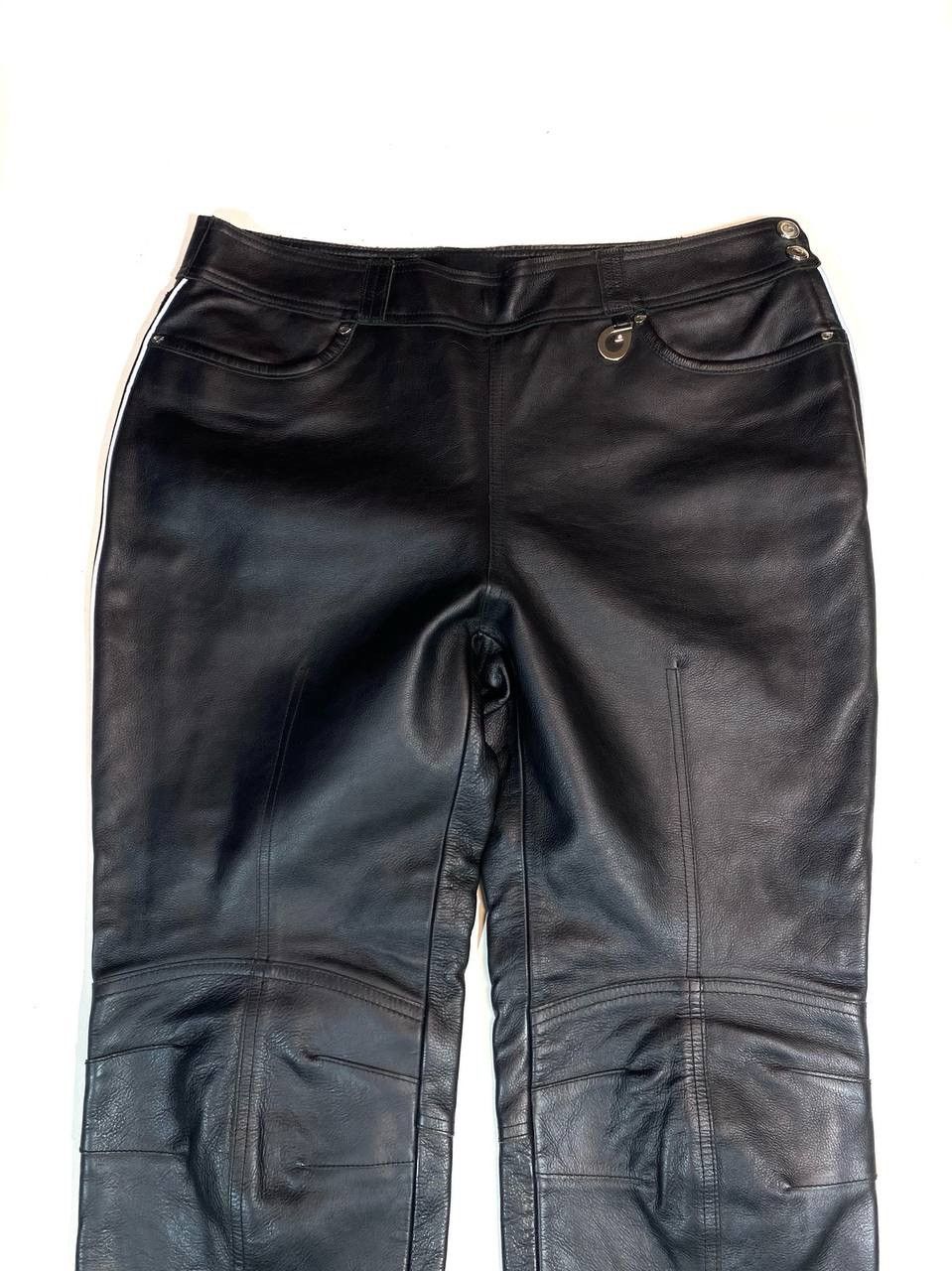 Hein Gericke × Leather Hein Gericke Woman Leather Racing Moto Pants Size 34" / US 12 / IT 48 - 2 Thumbnail
