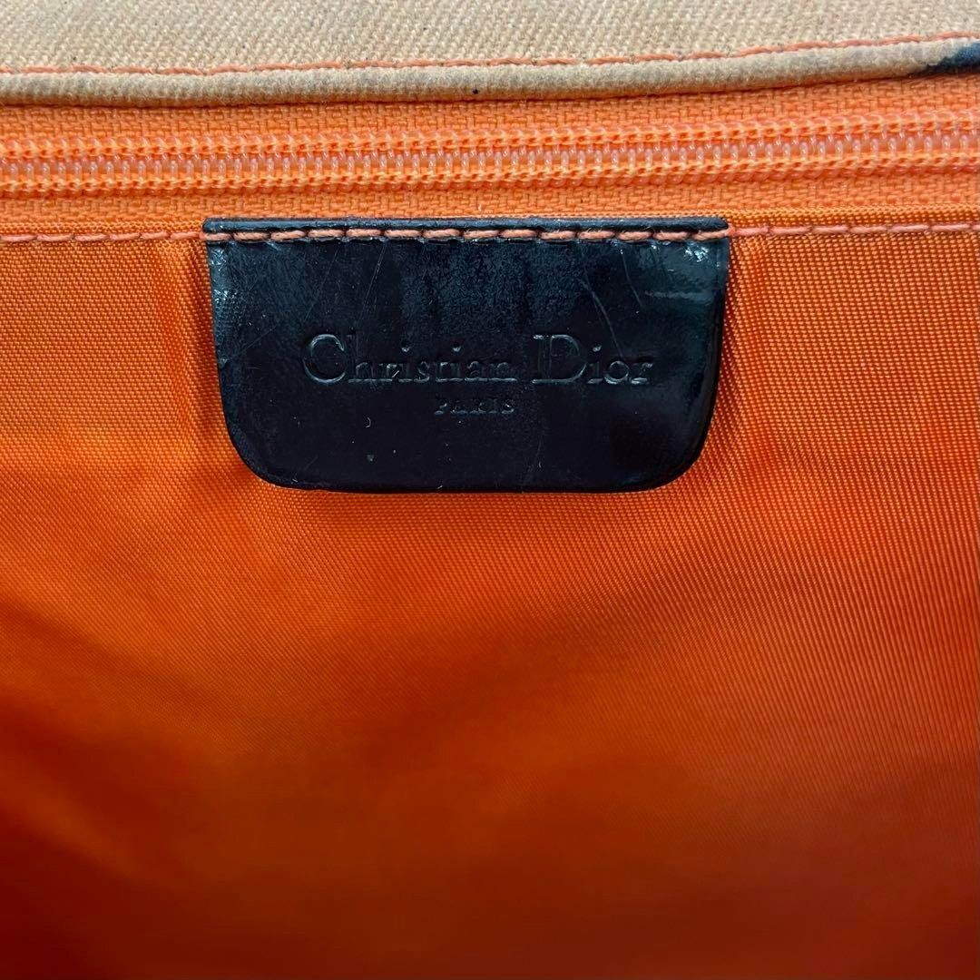 Dior Dior - Miss Tote Handbag Camo Orange Black Vintage Trotter Size ONE SIZE - 7 Thumbnail
