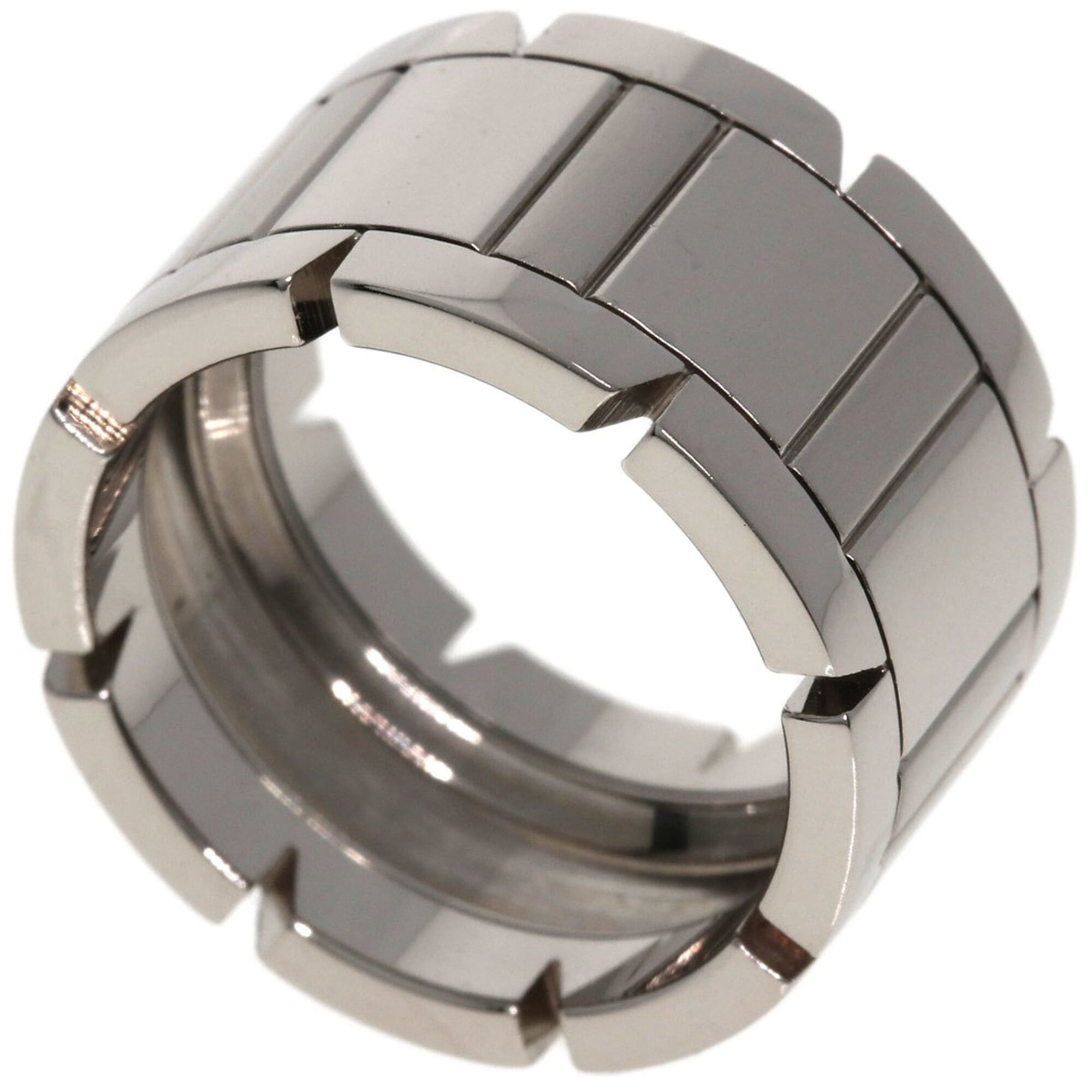 Cartier Cartier Tank Française LM #51 Ring, 18K White Gold, Women's, CARTIER Size ONE SIZE - 1 Thumbnail