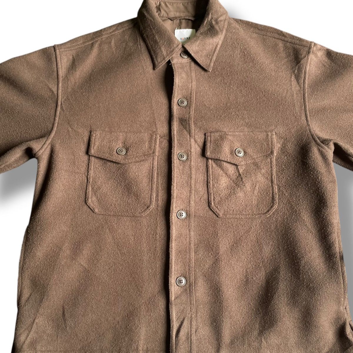 Beams Plus × Japanese Brand 🇯🇵 BEAMS BUTTON UP WOOL JACKET Size US S / EU 44-46 / 1 - 3 Thumbnail