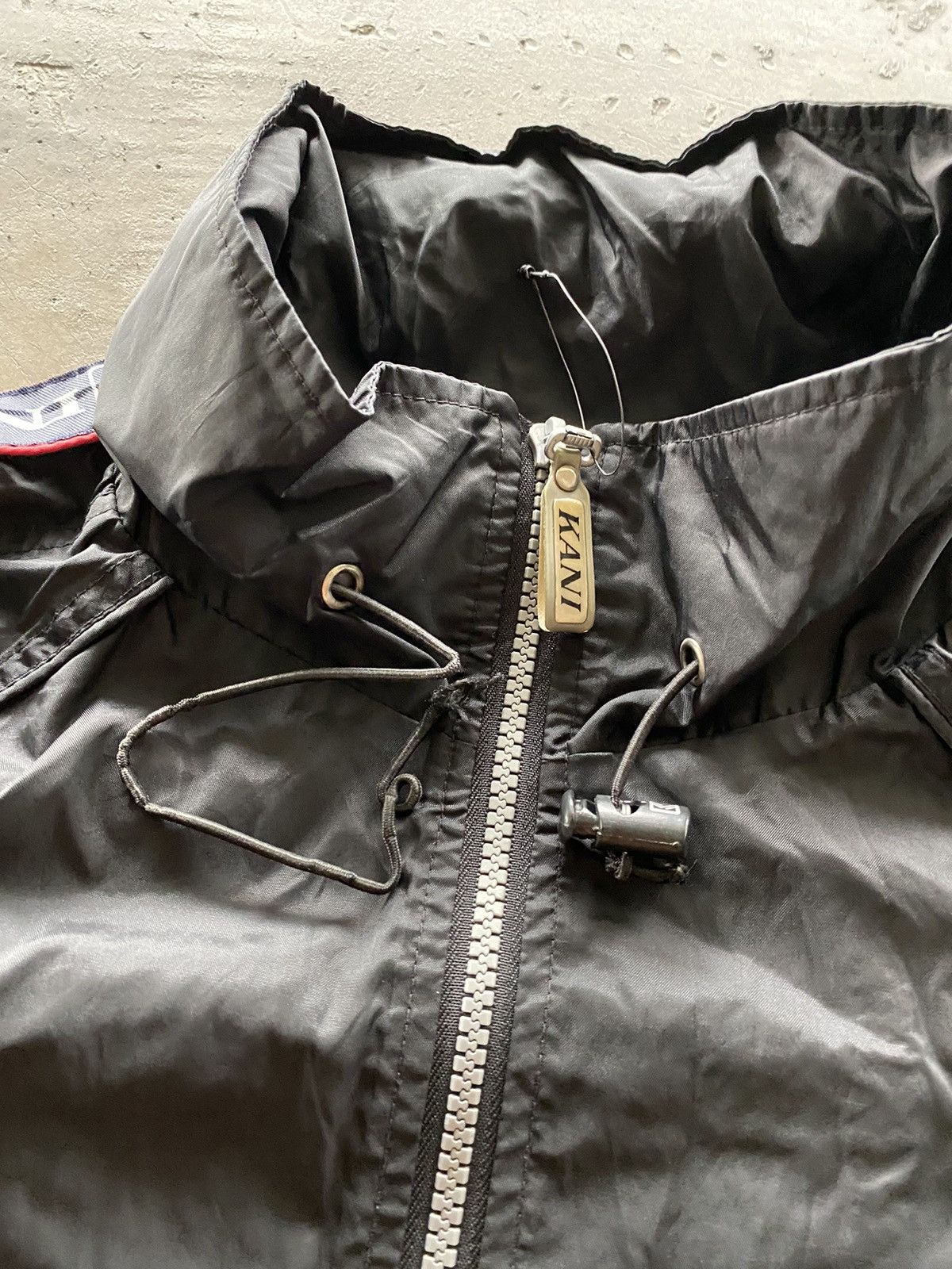 Karl Kani 1990 Karl Kani - Windbreaker Taped Jacket Size US L / EU 52-54 / 3 - 7 Thumbnail