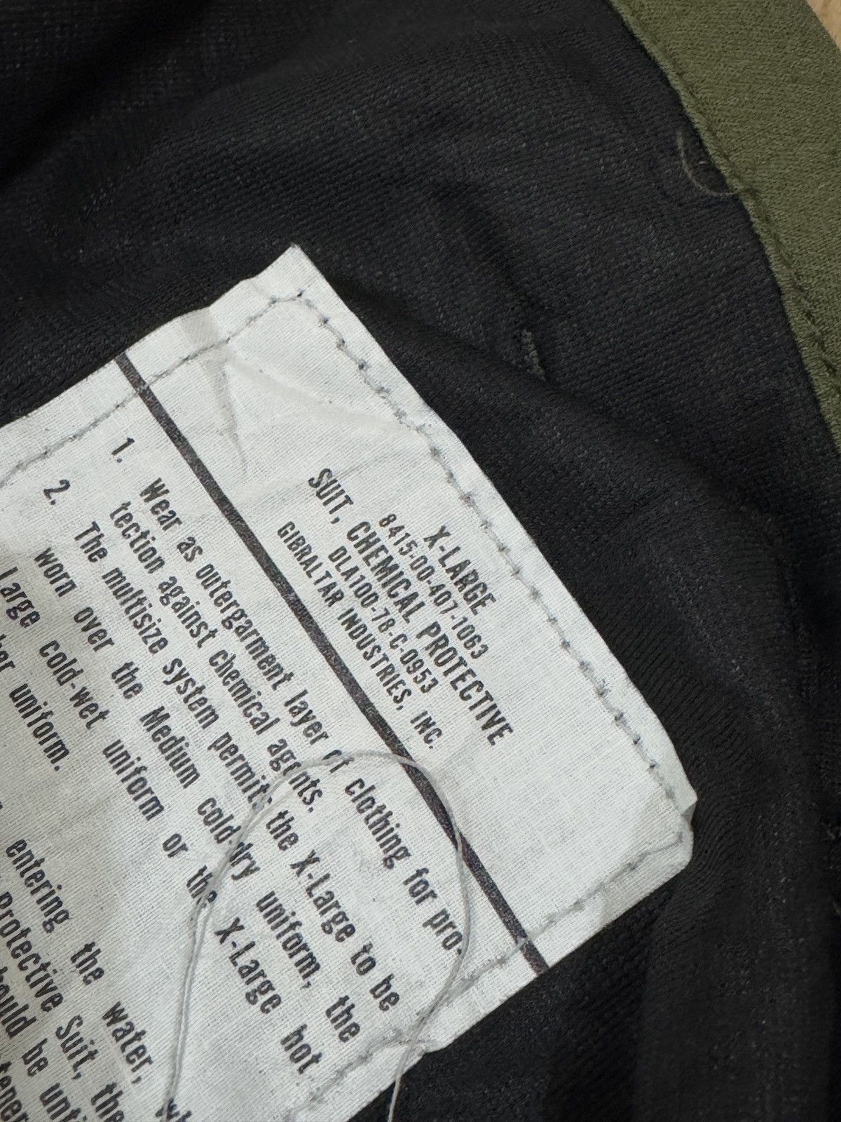 Vintage VINTAGE 70’S US ARMY CHEMICAL PROTECTION TROUSER Size US 44 / EU 60 - 4 Thumbnail