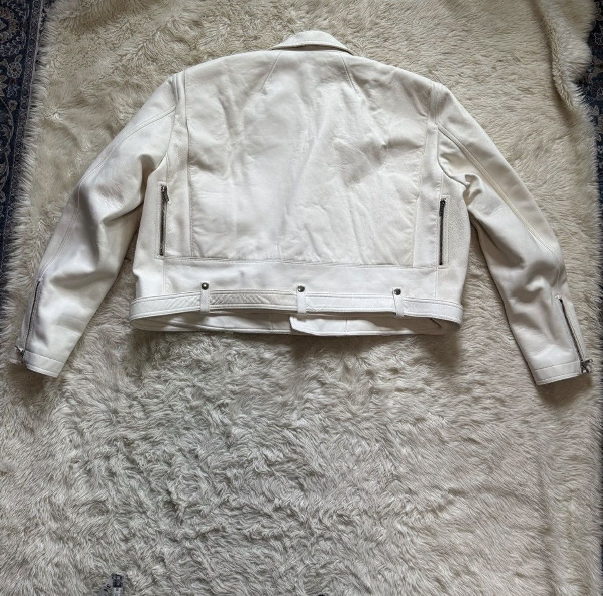 Rick Owens Rick Owens Concordians cropped Bauhaus stooges Albino Jacket Size US L / EU 52-54 / 3 - 9 Thumbnail