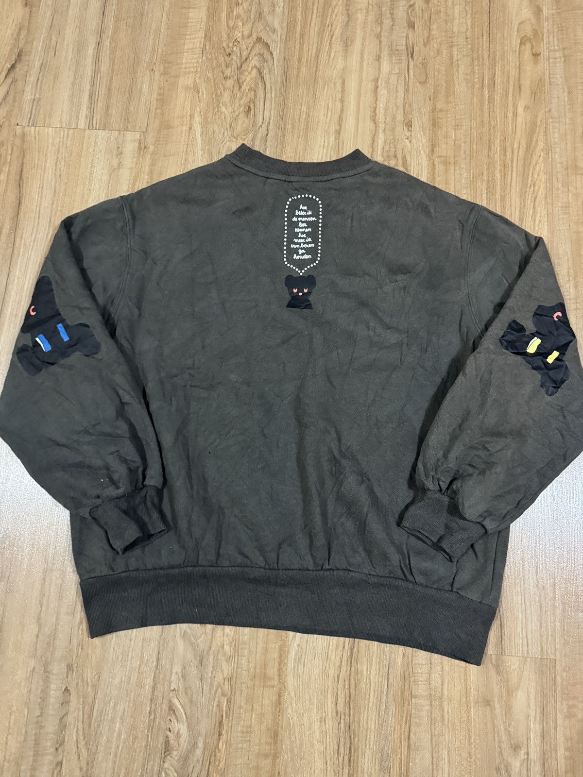 Designer RARE DICK BRUNA BEAR sweatshirt Size US L / EU 52-54 / 3 - 6 Thumbnail