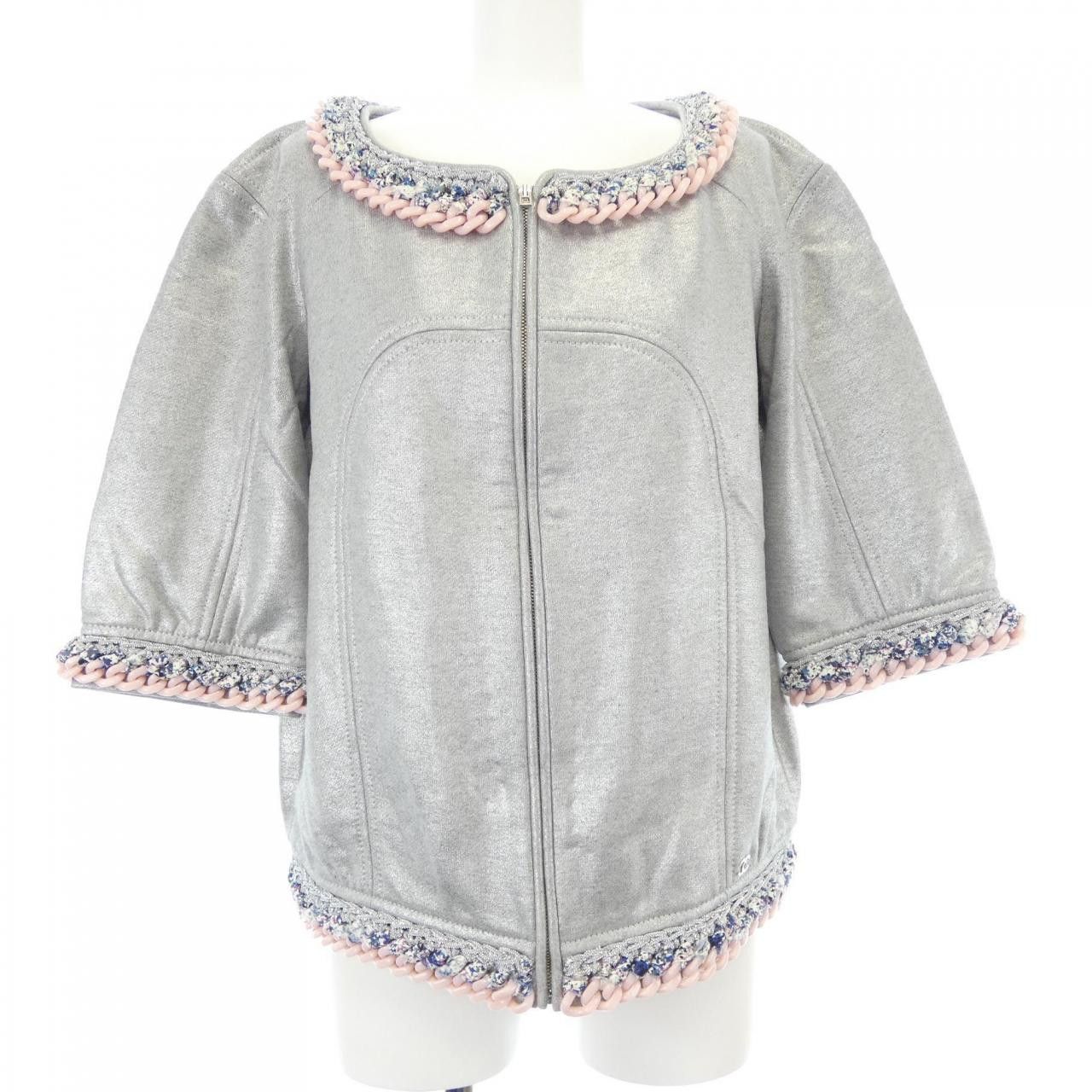 Chanel Chanel Chanel Jacket Textile Outerwear P47722V22714 DUTY FREE for USA Size ONE SIZE - 1 Thumbnail