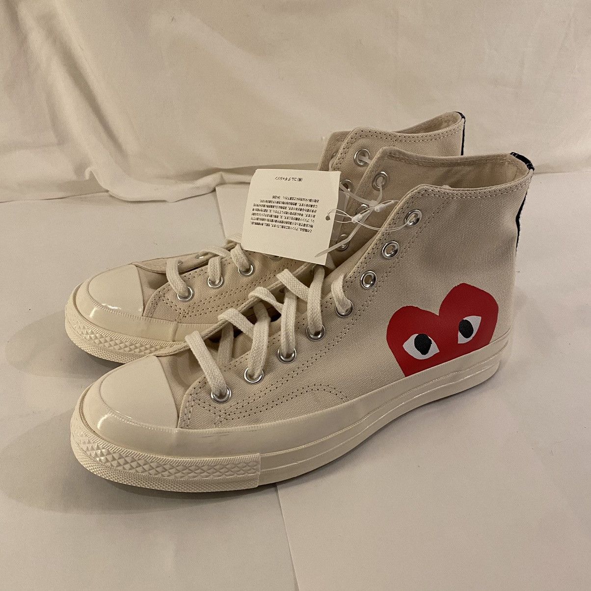 Comme des Garcons PLAY × Converse CDG heart shoe Size US 9 / EU 42 - 2 Thumbnail
