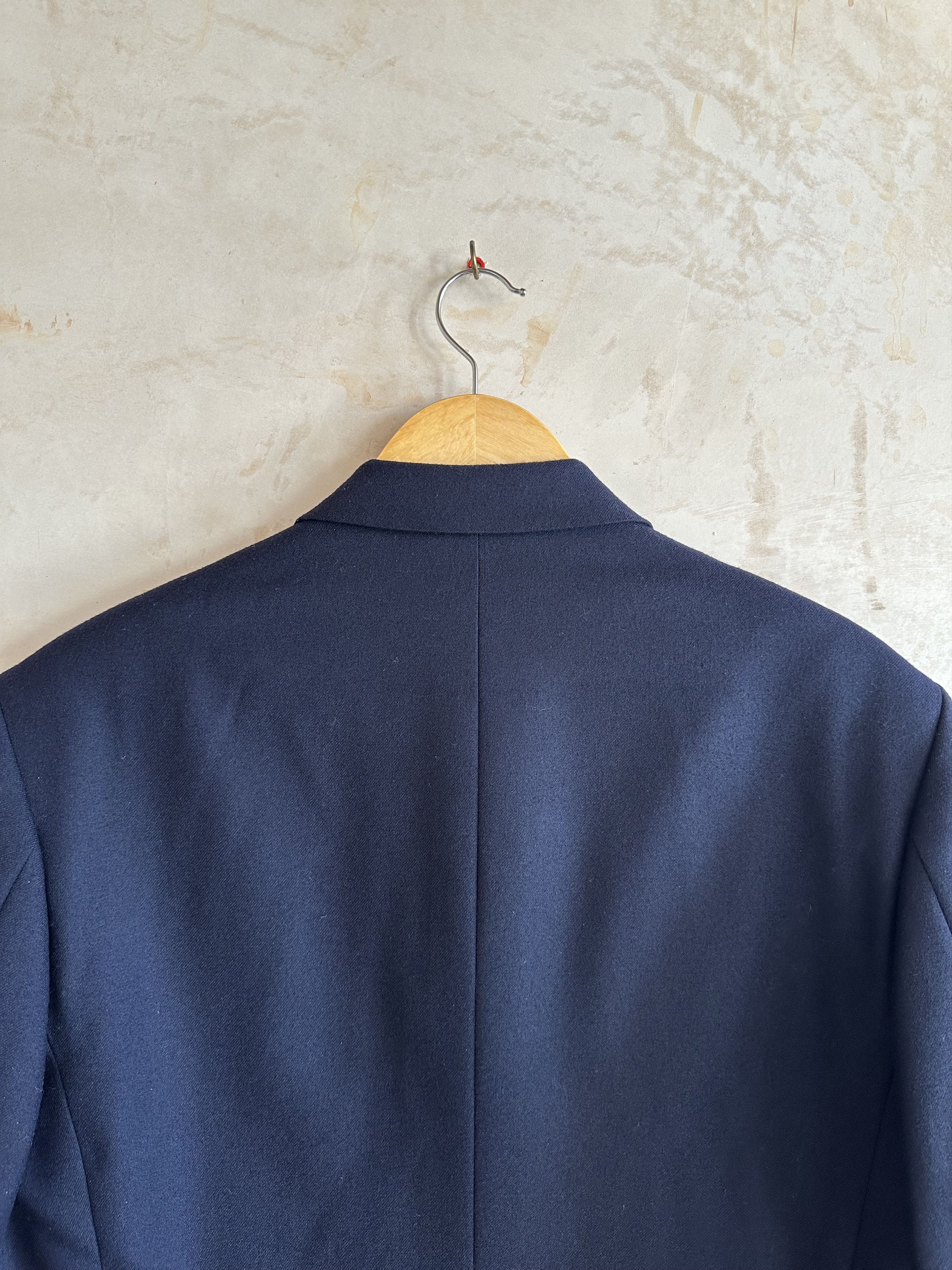 Yohji Yamamoto Yohji Yamamoto Navy Double Breasted Wool Jacket AW09 Railway Size US M / EU 48-50 / 2 - 12 Thumbnail