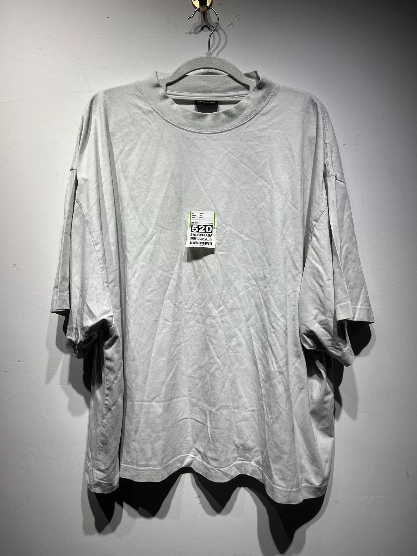Balenciaga Balenciaga Limited Printed White T-Shirt 4 Men Size US XS / EU 42 / 0 - 1 Thumbnail