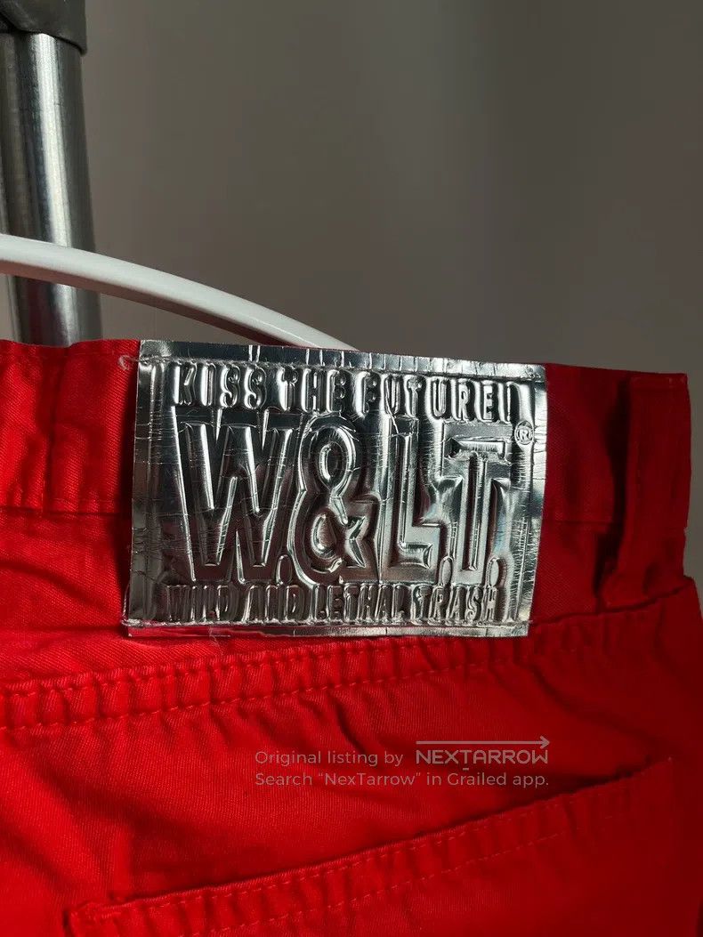 Walter Van Beirendonck Walter Van Beirendonck Mediaeval show red jeans Size US 28 / EU 44 - 3 Thumbnail