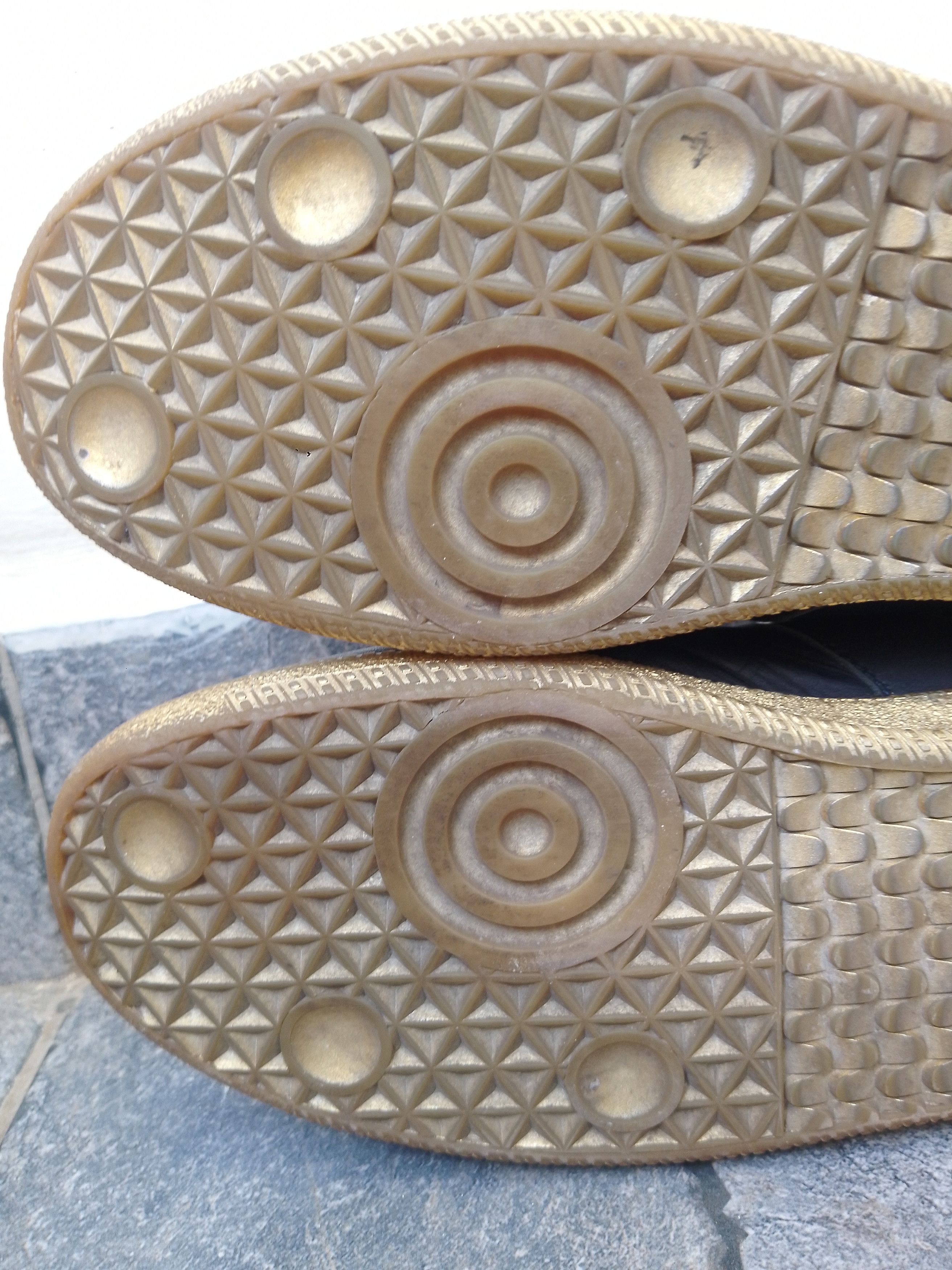 Maison Margiela Maison margiela replica gats leather navy gold sole Size US 9 / EU 42 - 14 Thumbnail