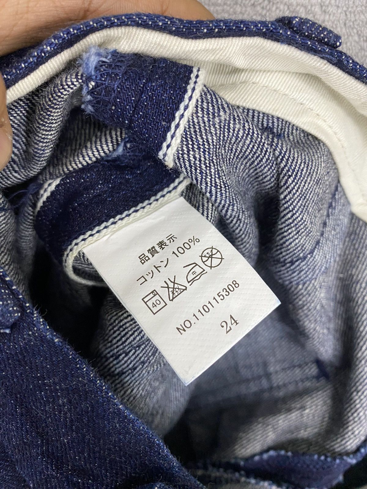 Vintage JAPANESE BRAND SEA BOOTCUT BLIE DENIM SELVEDGE Size US 26 / EU 42 - 15 Thumbnail