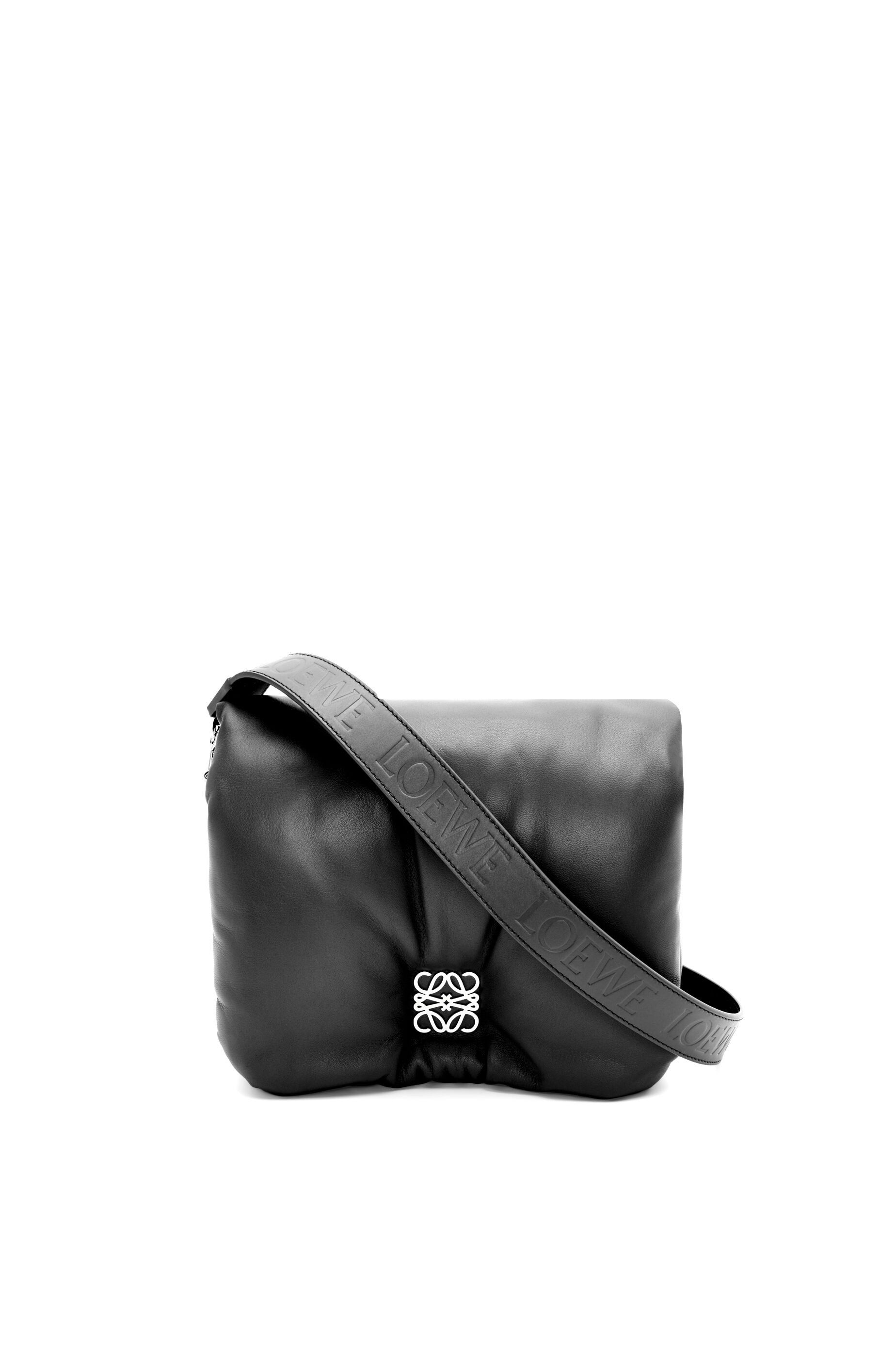 Loewe o1in1g0426 Size: OS/ Goya Puffer Bag in Black Size ONE SIZE - 10 Thumbnail