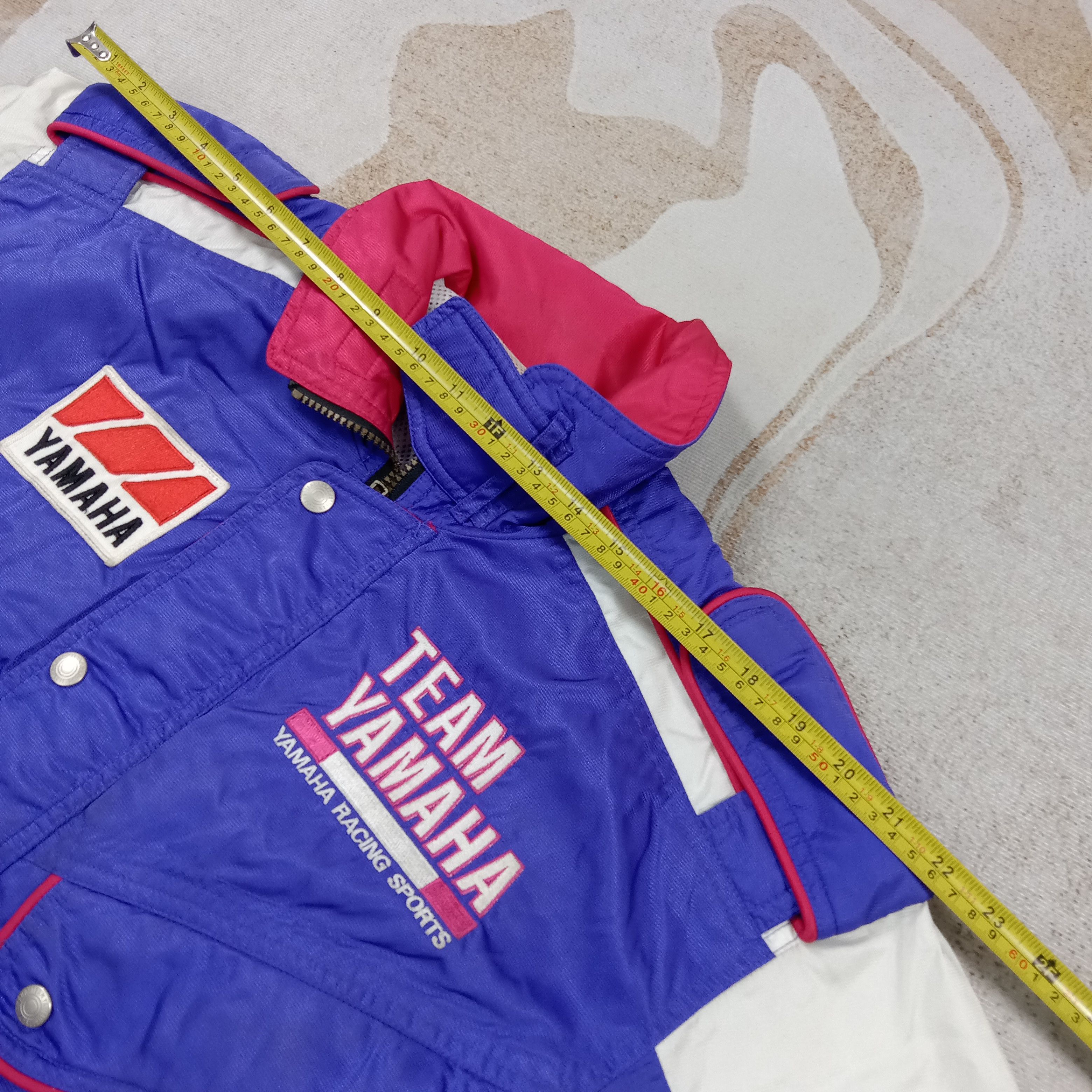 Yamaha 90's Yamaha Team Racing Motorsports Retro Jacket C274N14 Size US L / EU 52-54 / 3 - 7 Thumbnail