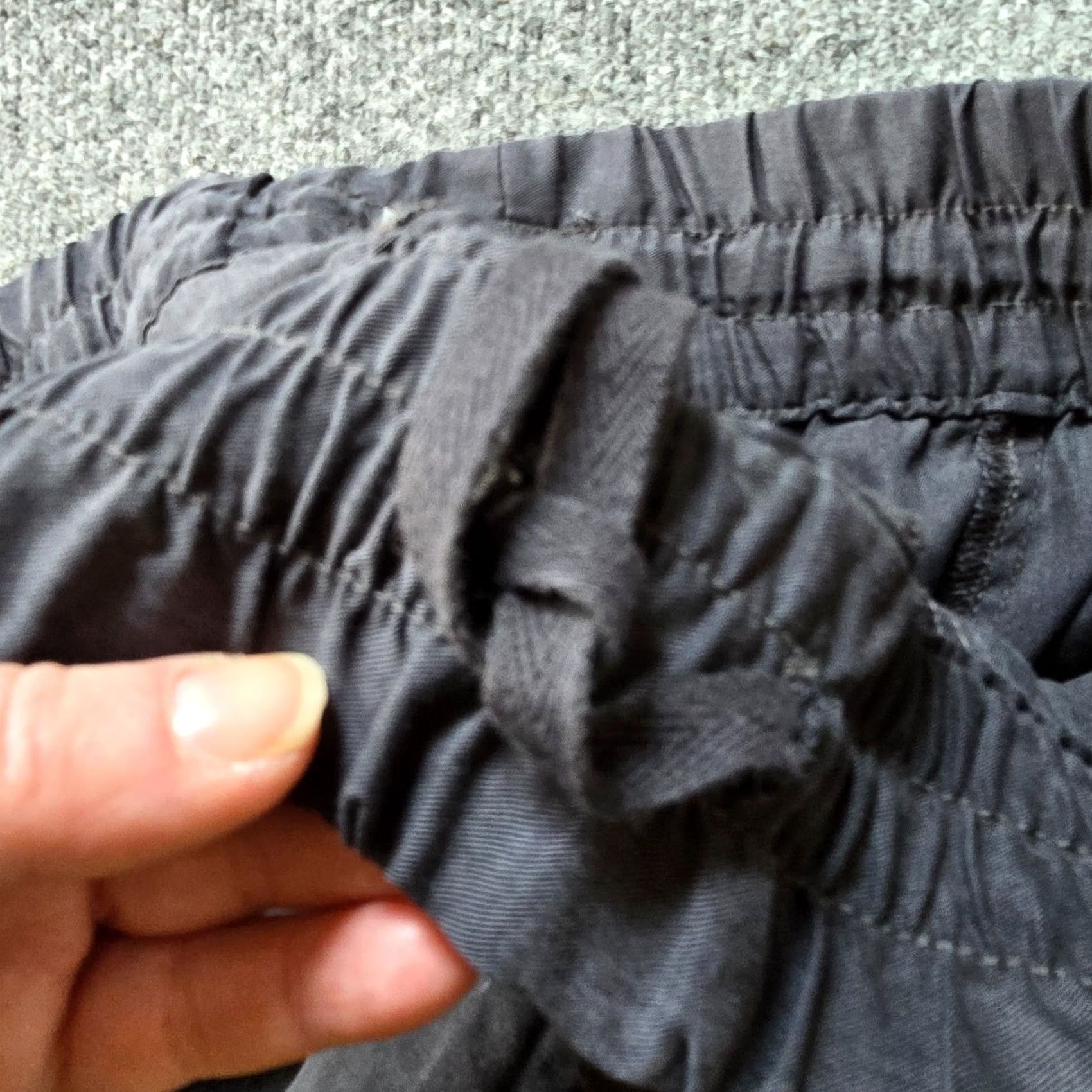 Athleta VINTAGE Athleta Pants Womens Size 4 Gray Joggers Tencel Pull On Cropped Capri Capsule Size 27" / US 4 / IT 40 - 4 Thumbnail