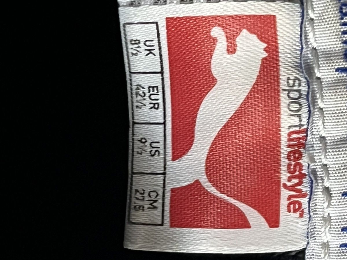 Puma × Vintage Vintage Puma Speedcat Black Leather Shoes Sneakers Y2K Size US 9.5 / EU 42-43 - 7 Thumbnail
