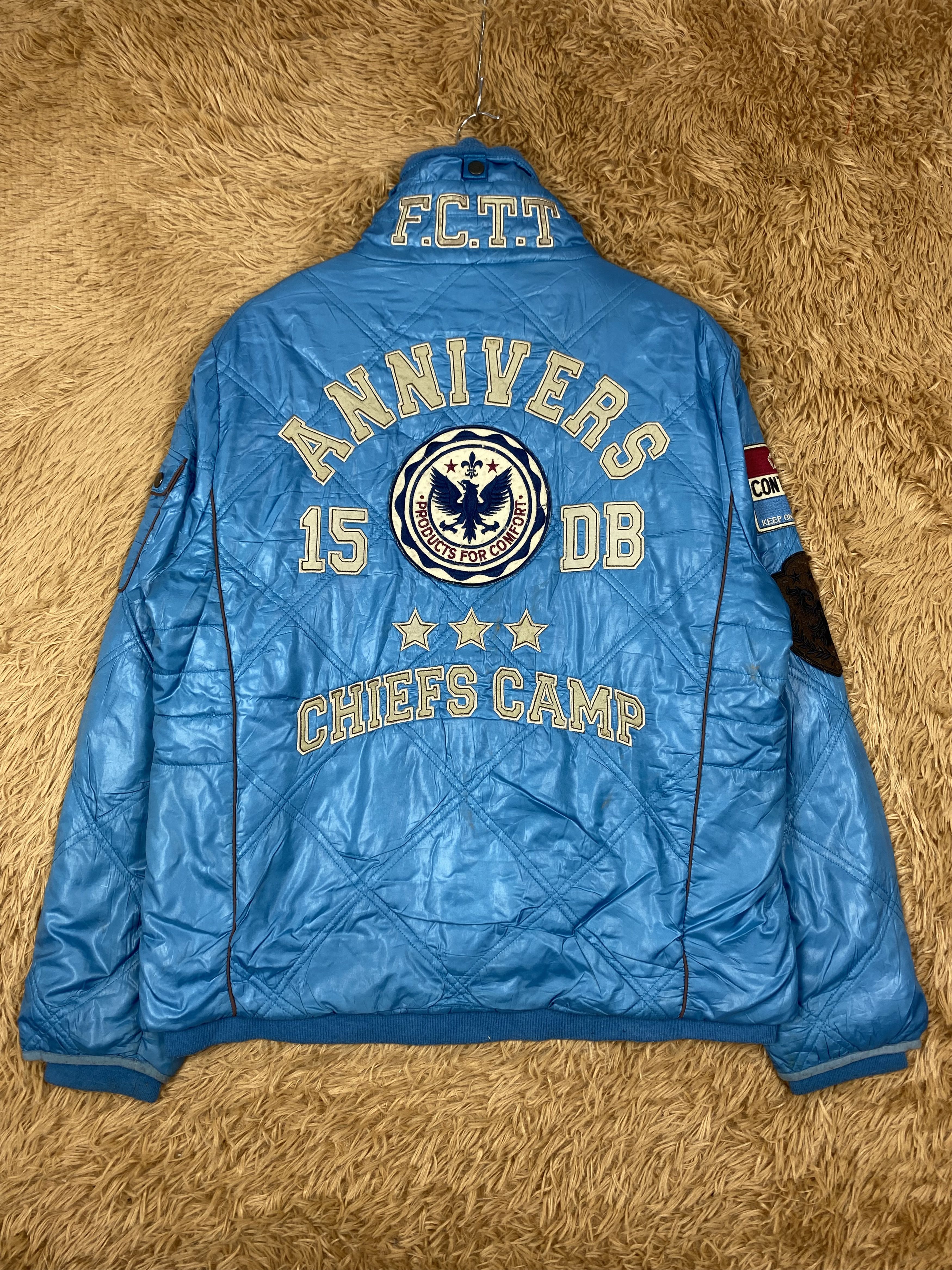 Japanese Brand Vintage Japanese Brand Quilted Puffer Jacket DJ0644 Size US L / EU 52-54 / 3 - 5 Thumbnail
