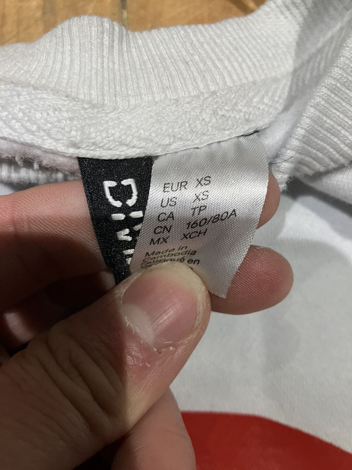 Divided Pepsi Cola Crop Top Sweatshirt Size XS / US 0-2 / IT 36-38 - 5 Thumbnail